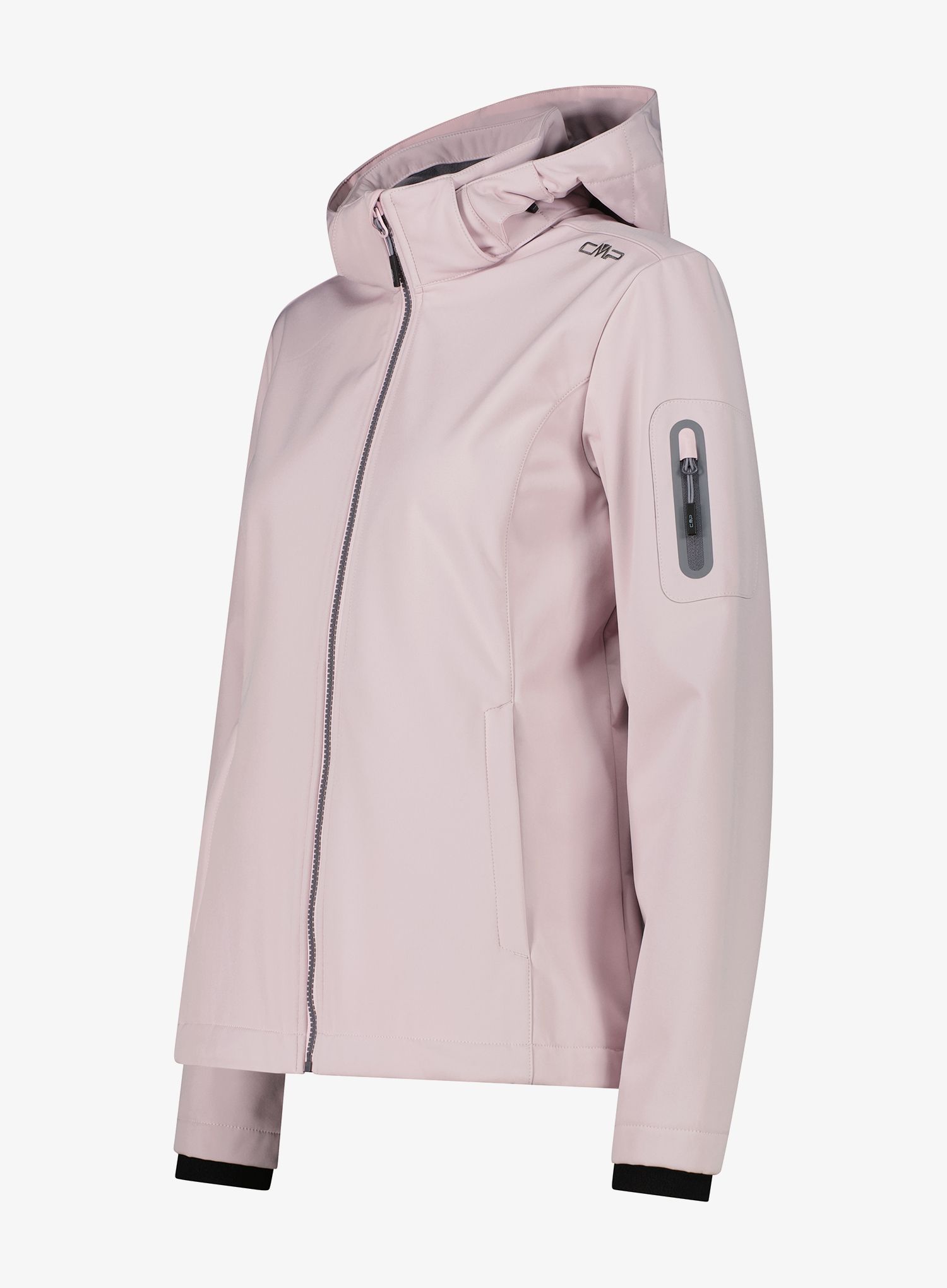 Softshellová bunda dámská CMP Wilma Jacket Zip Hood - soft pink
