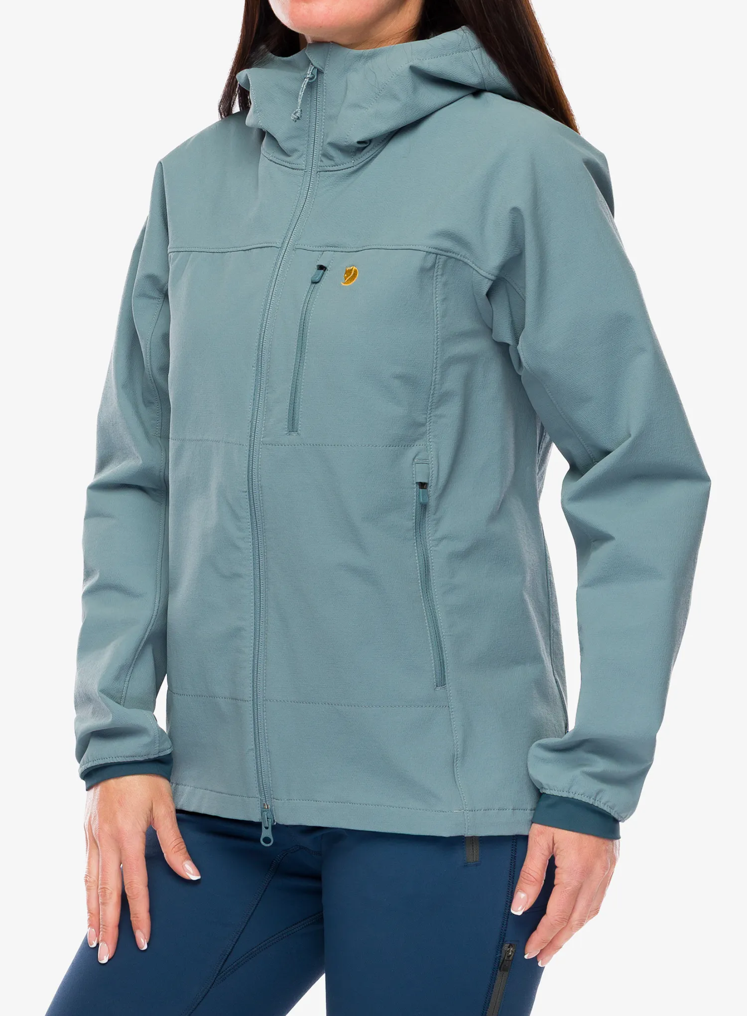 Softshellová bunda dámská Fjallraven Bergtagen Stretch Jacket - nimbus blue