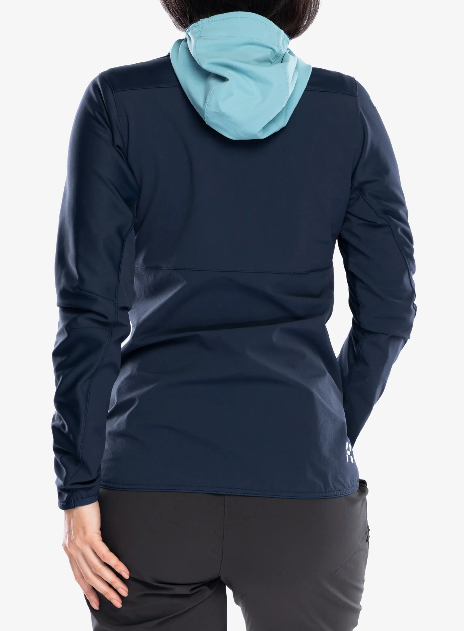 Softshellová bunda dámská Haglofs L.I.M Hybrid Softshell Jacket - t.blue/f.blue