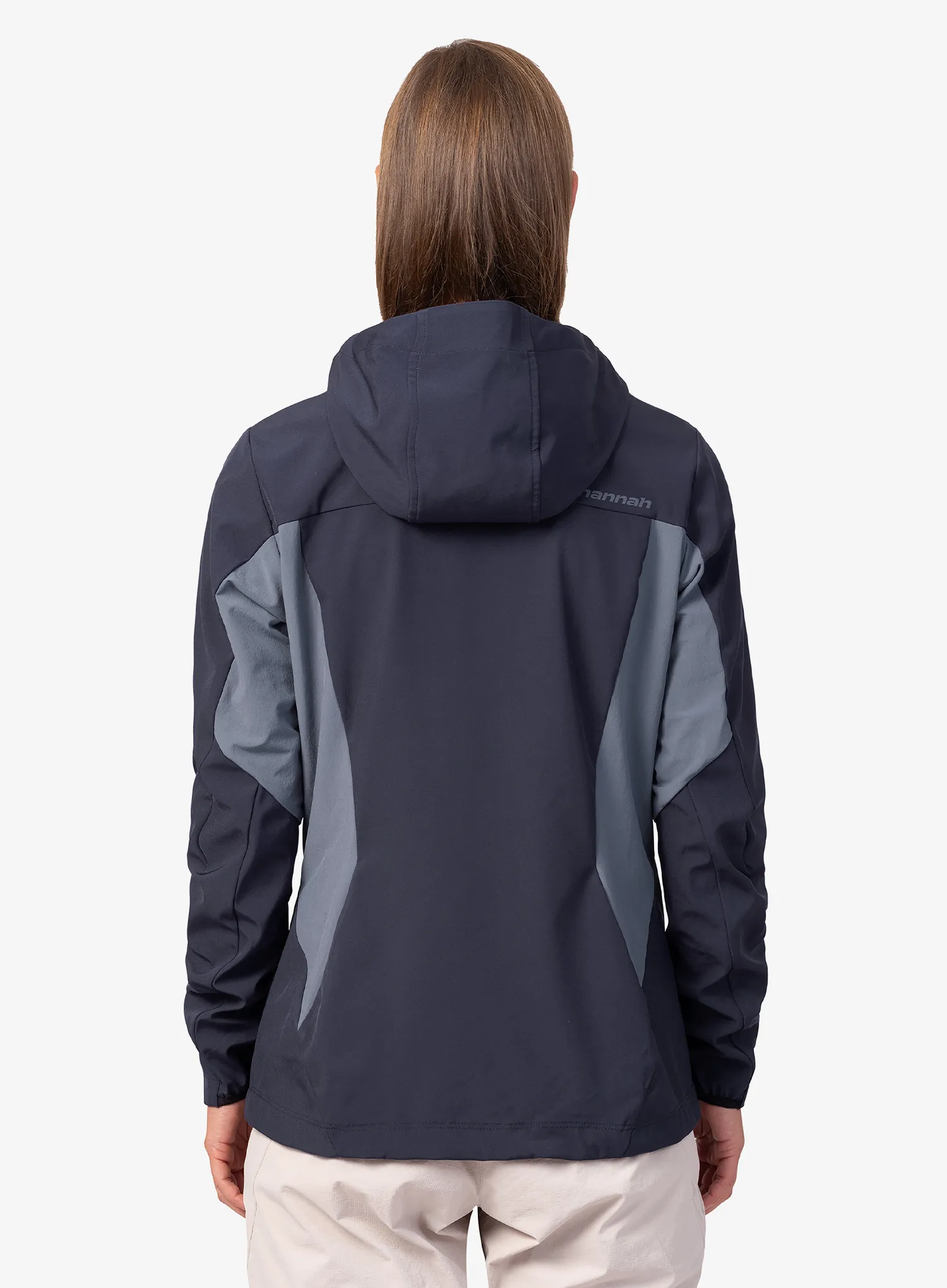 Softshellová bunda dámská Hannah Airy Hoody - polar night/grisaille
