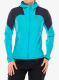 Softshellová bunda dámská Montura Rise Hooded Jacket - turquoise/graphite blue
