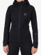 Softshellová bunda dámská Rossignol Genetys Hood Jacket - black