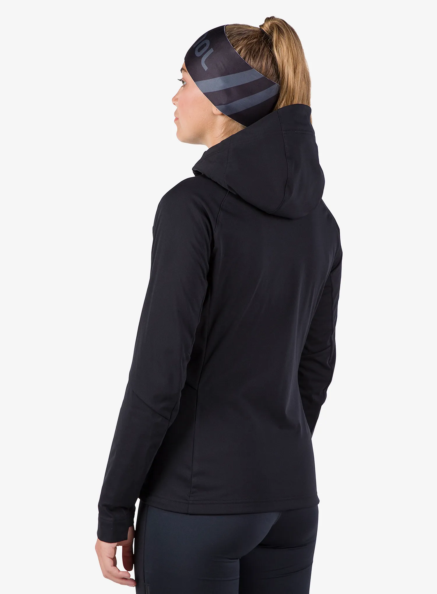 Softshellová bunda dámská Rossignol Genetys Hood Jacket - black