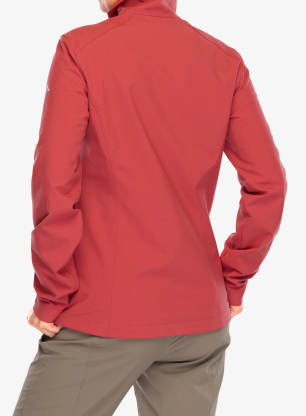 Softshellová bunda dámská Vaude Hurricane Jacket IV - brick