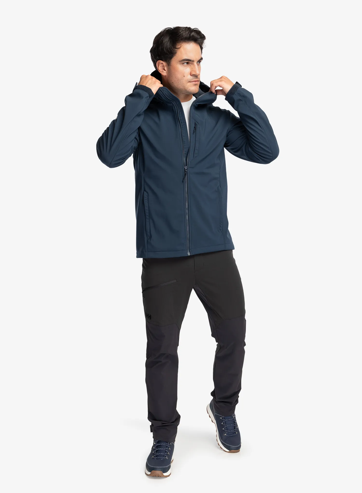 Softshellová bunda Helly Hansen Paramount Hooded Softshell Jkt - navy