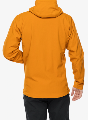 Softshellová bunda Montane Khamsin Hoodie - amber