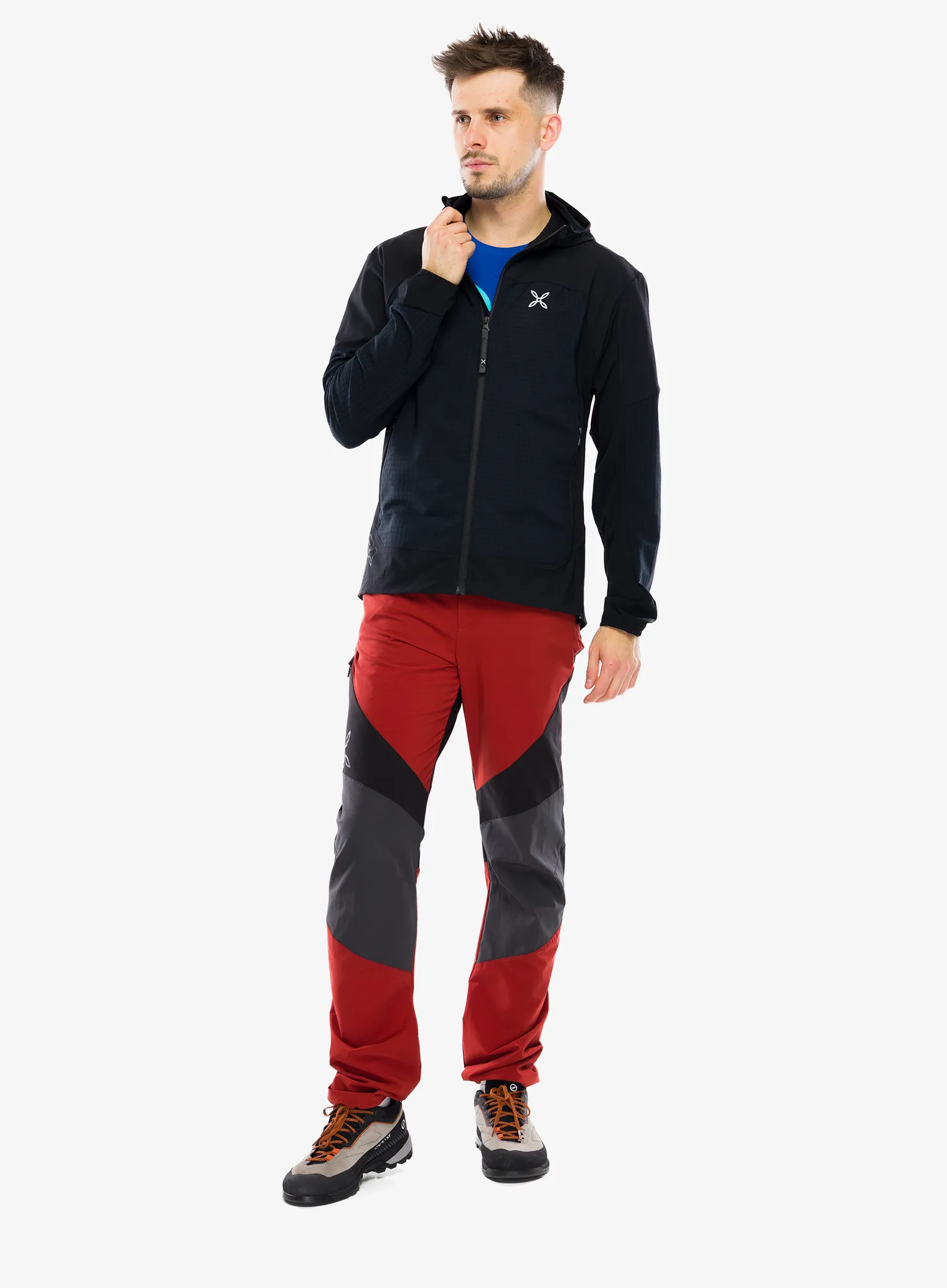 Softshellová bunda Montura Seed Hooded Jacket - black