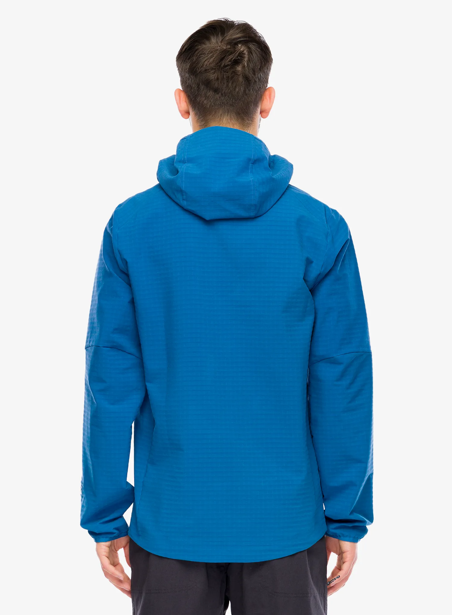 Softshellová bunda Patagonia R1 TechFace Hoody - aquatic blue