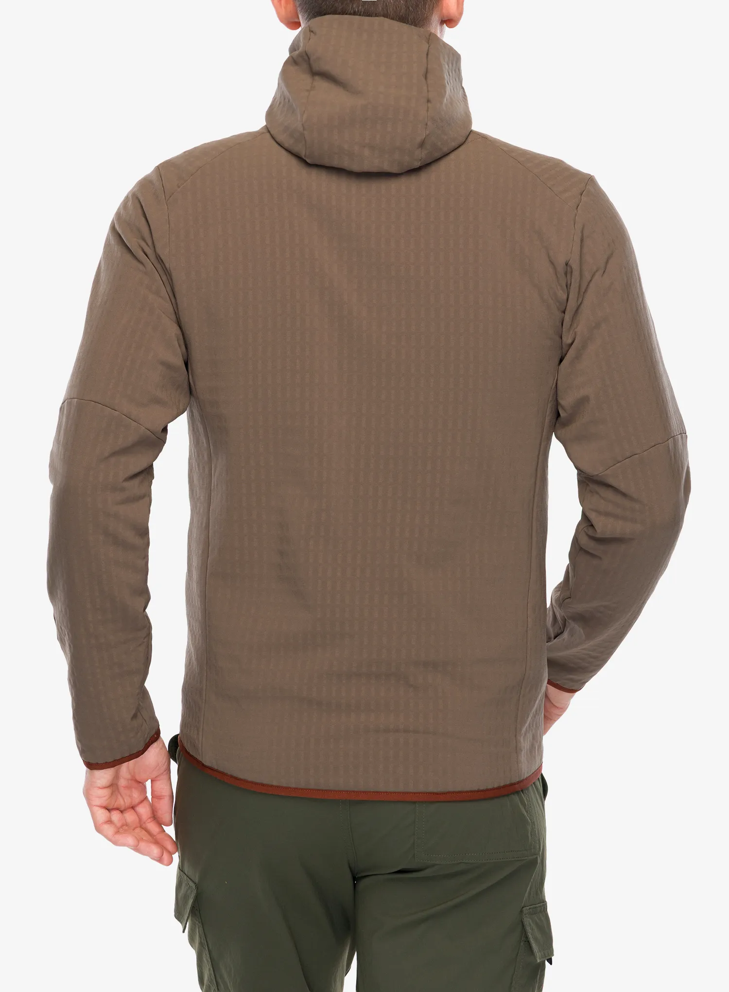 Softshellová bunda Patagonia R2 TechFace Hoody - marlow brown