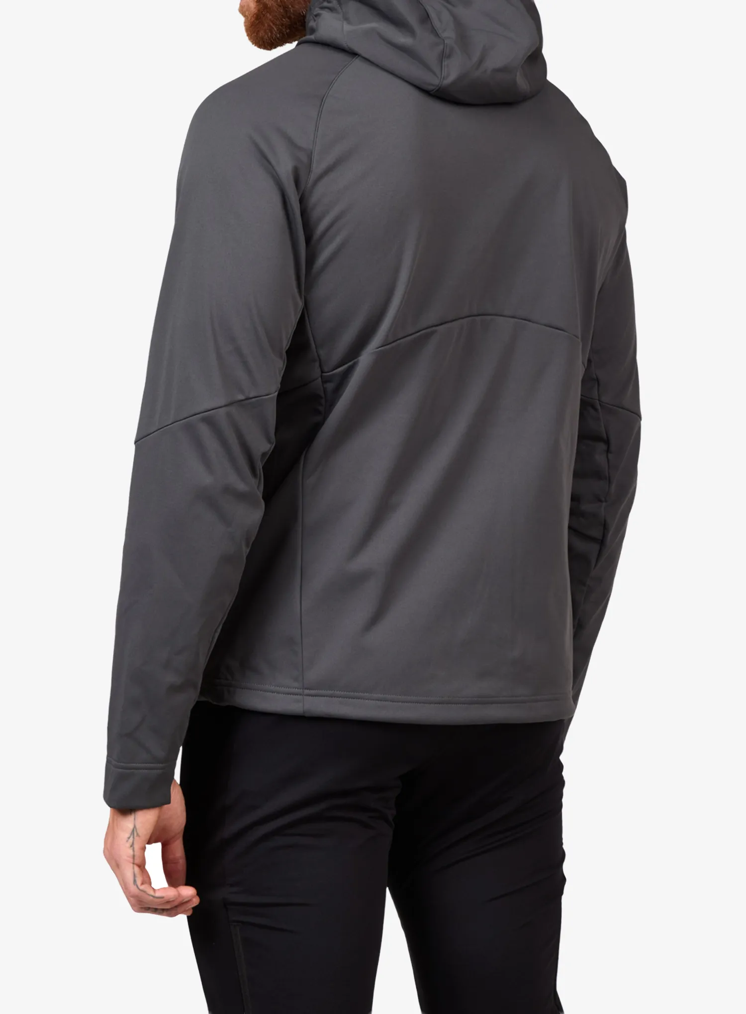 Softshellová bunda Rossignol Genetys Hood Jacket - onyx grey