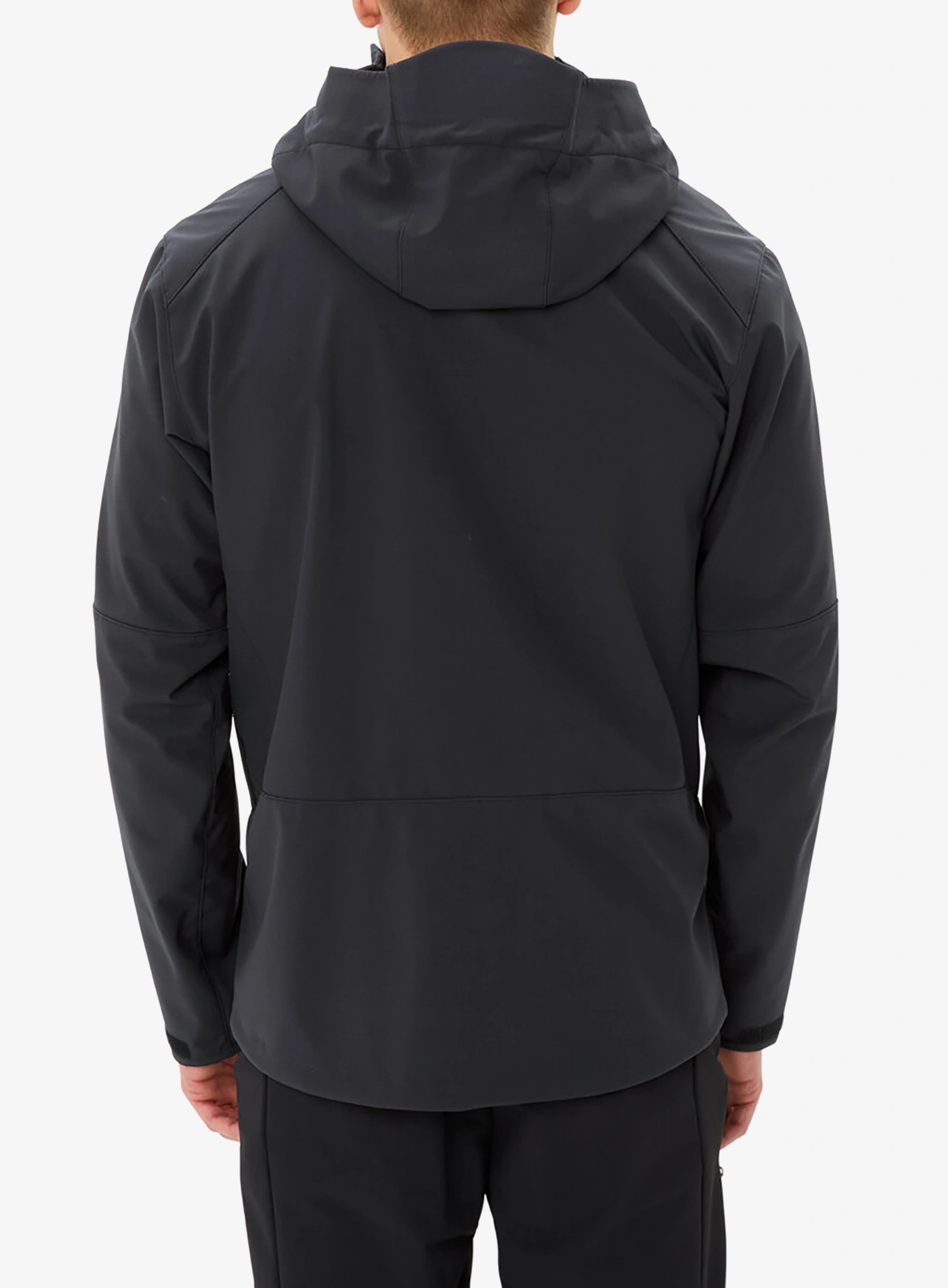 Softshellová bunda Vaude Roccia Softshell Jacket II - black/savanna