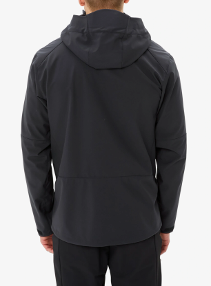 Softshellová bunda Vaude Roccia Softshell Jacket II - black/savanna