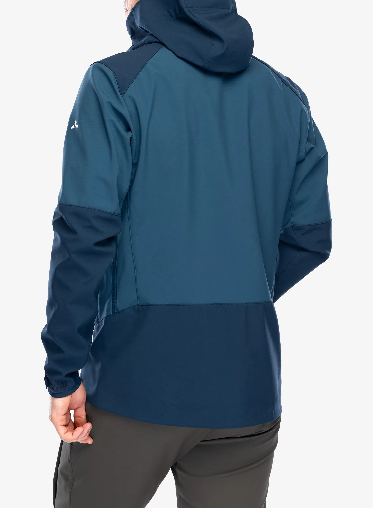 Softshellová bunda Vaude Roccia Softshell Jacket II - dark sea uni