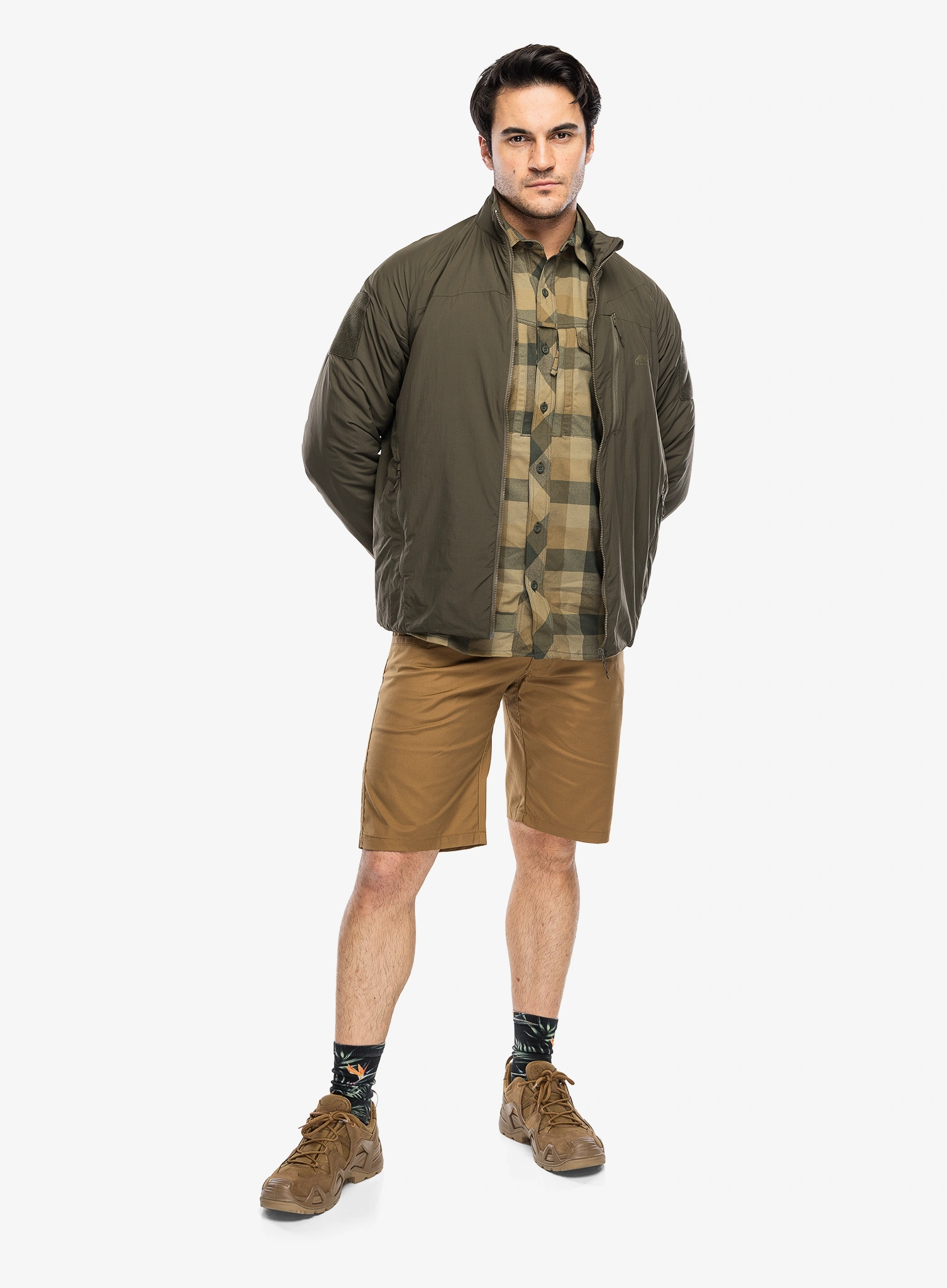 Taktická bunda Helikon-Tex Wolfhound Lite - taiga green