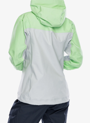 Dámská bunda na hory Arcteryx Alpha Jacket - phosphorescent/solitude