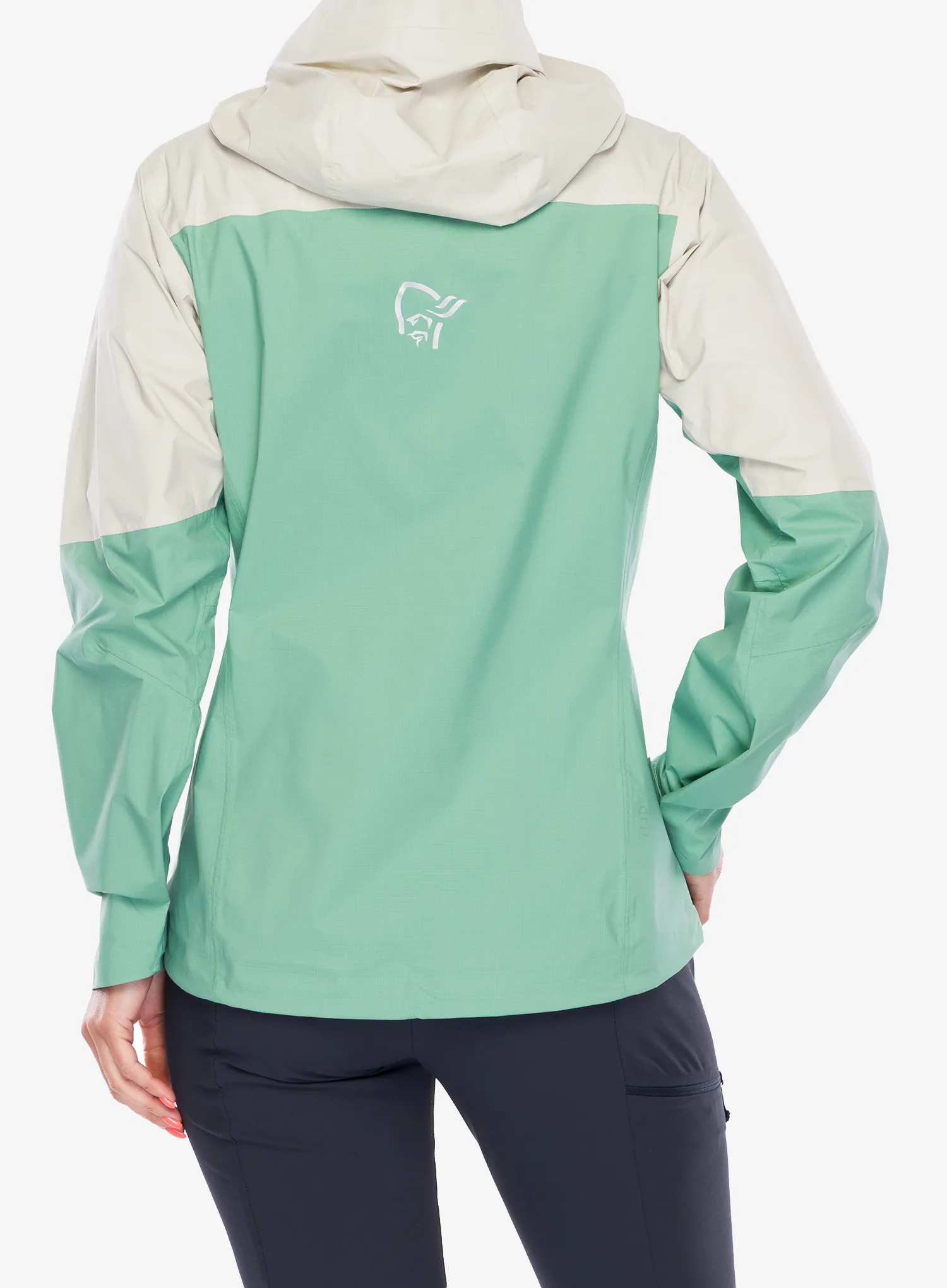 Dámská bunda na hory Norrona Falketind Dri1 Jacket - malachite green