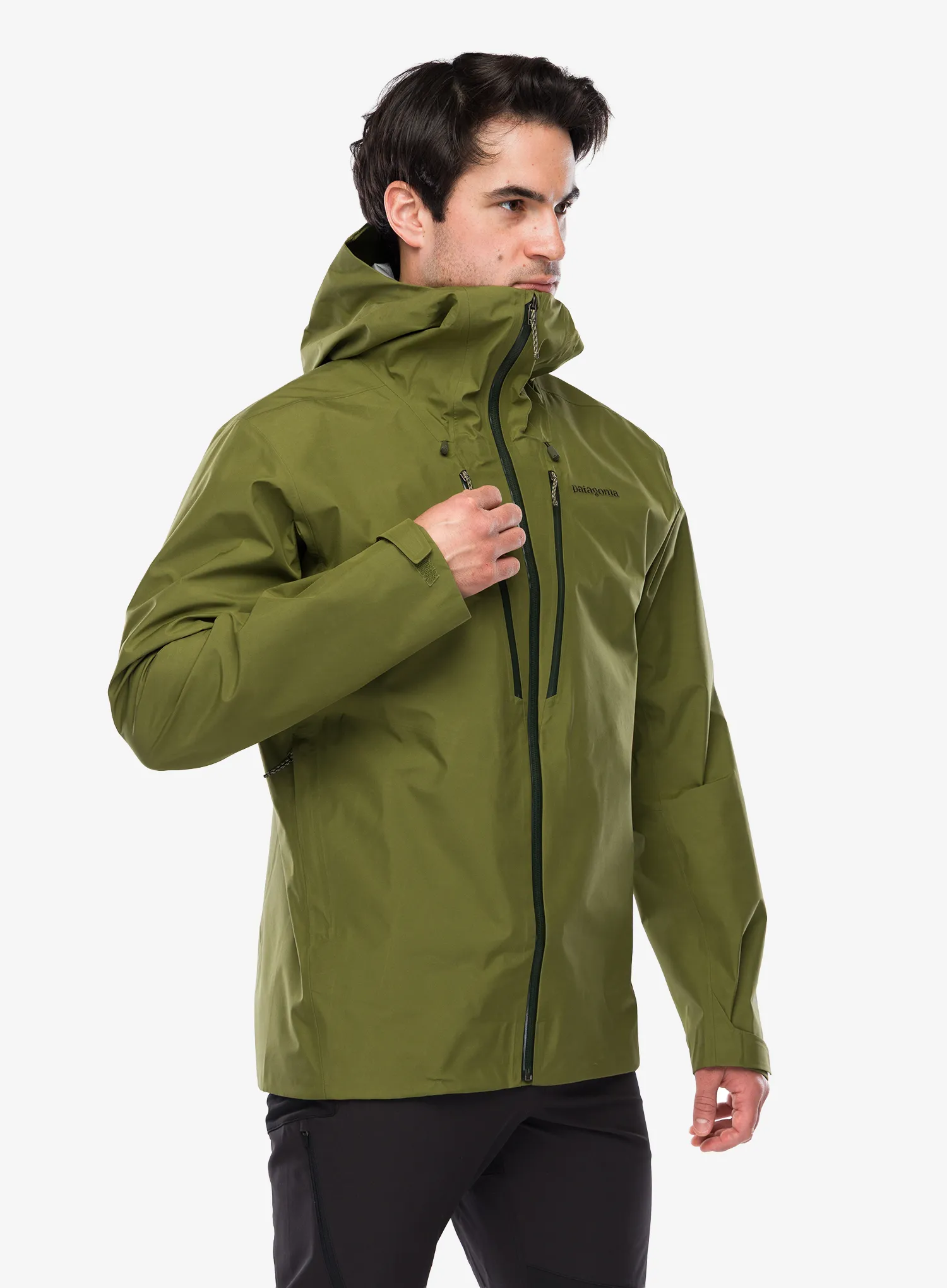 Bunda na hory Patagonia Triolet Jkt - caper green