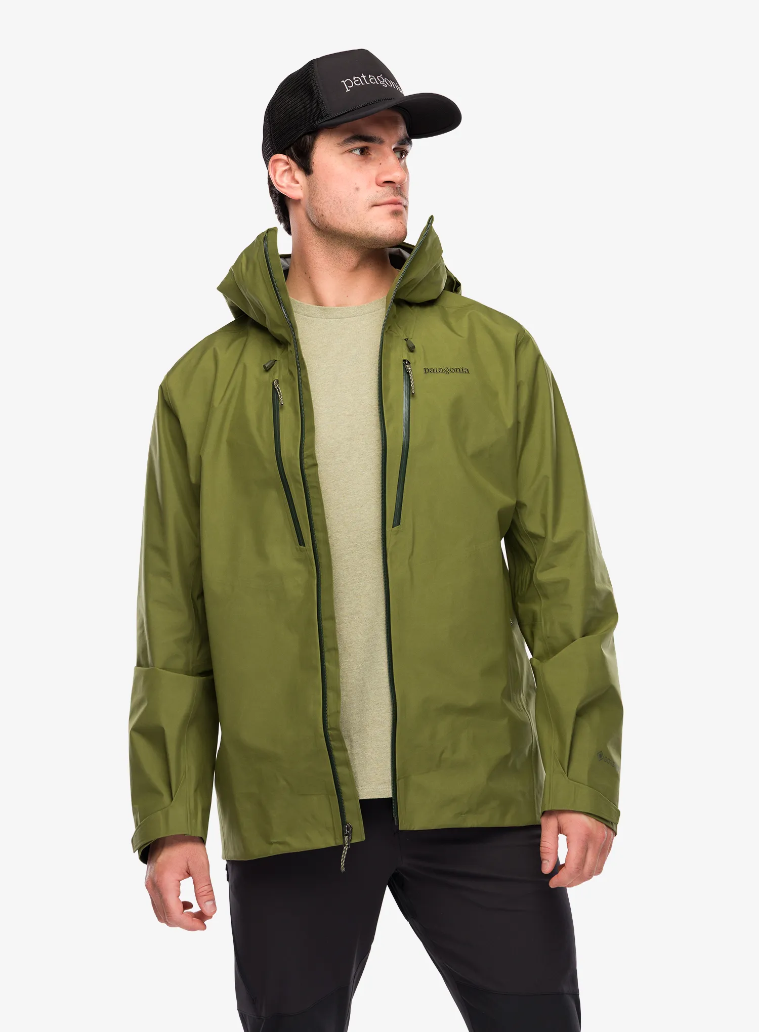 Bunda na hory Patagonia Triolet Jkt - caper green