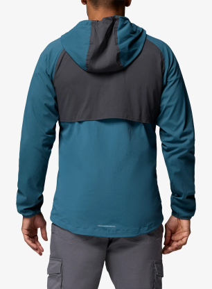 Větrovka Columbia Columbia Tech II Wind Full Zip - everblue/shark