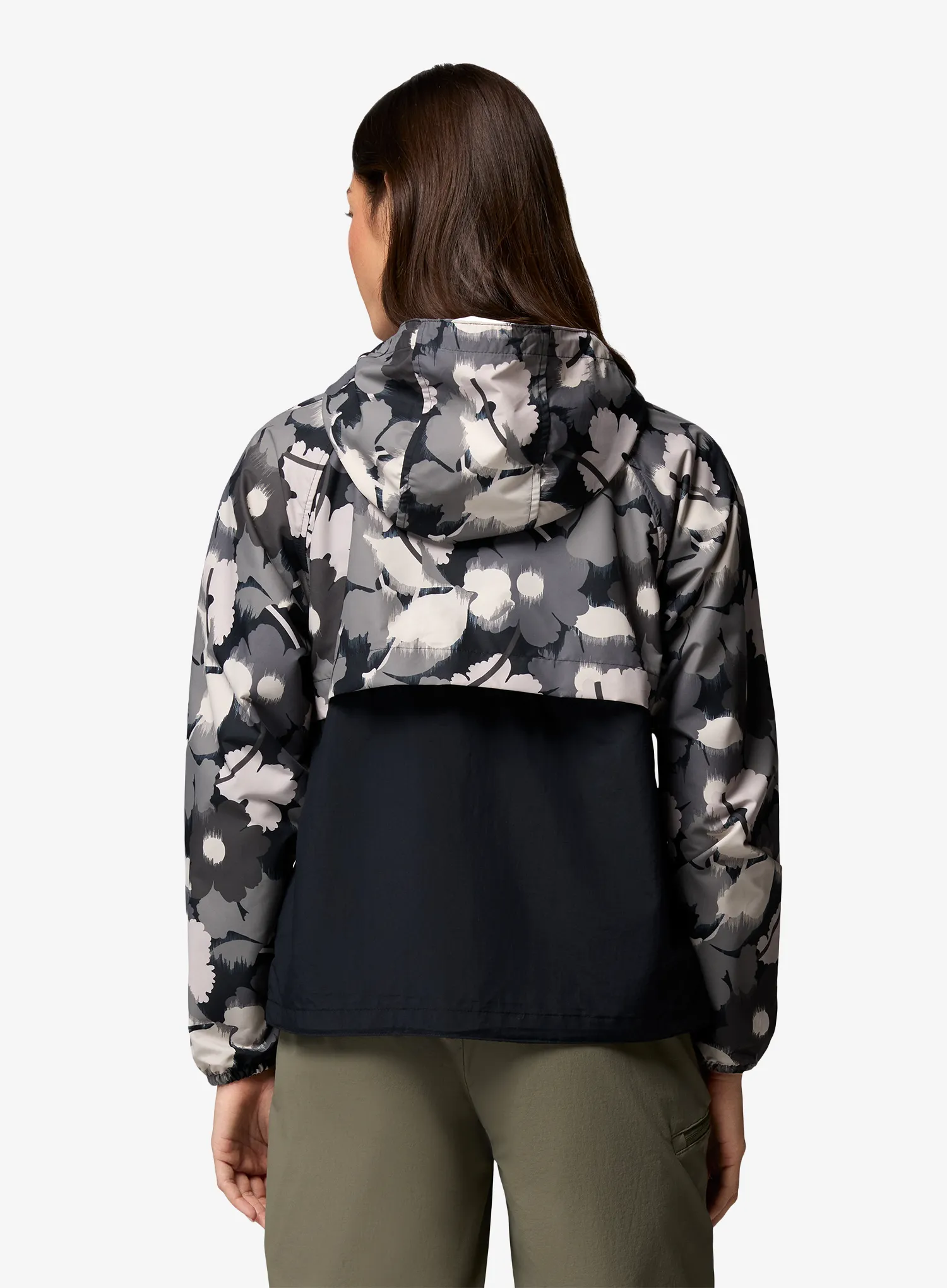 Větrovka dámská Columbia Spire Valley Printed Windbreaker - black ikatbloom print/black