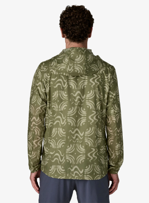 Větrovka Patagonia Houdini Jacket - sand waves/caper green
