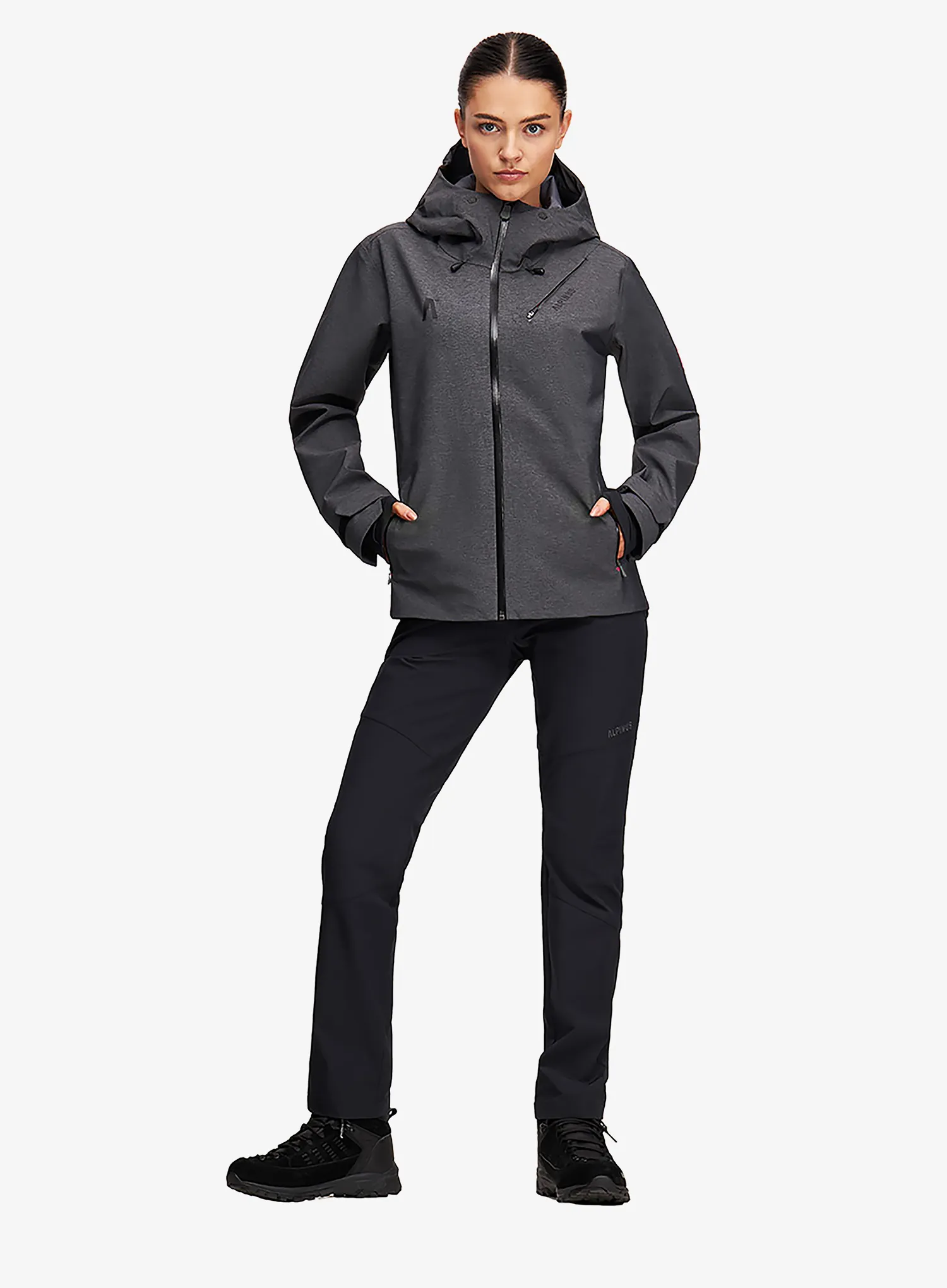 Dámská nepromokavá bunda s membránou Alpinus Gingera Pro - black
