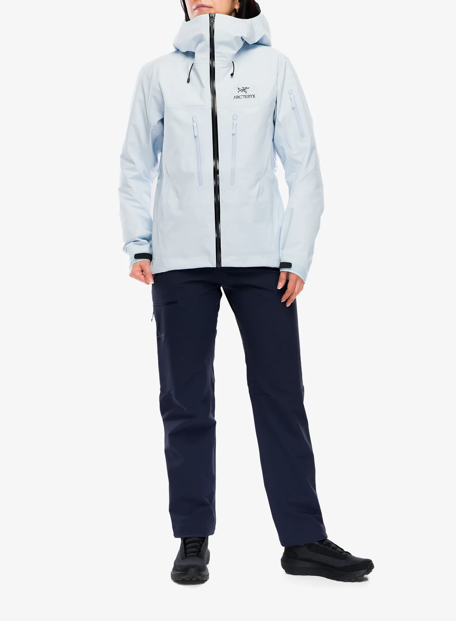 Dámská nepromokavá bunda s membránou Arcteryx Alpha SV Jacket - alpine blue/black
