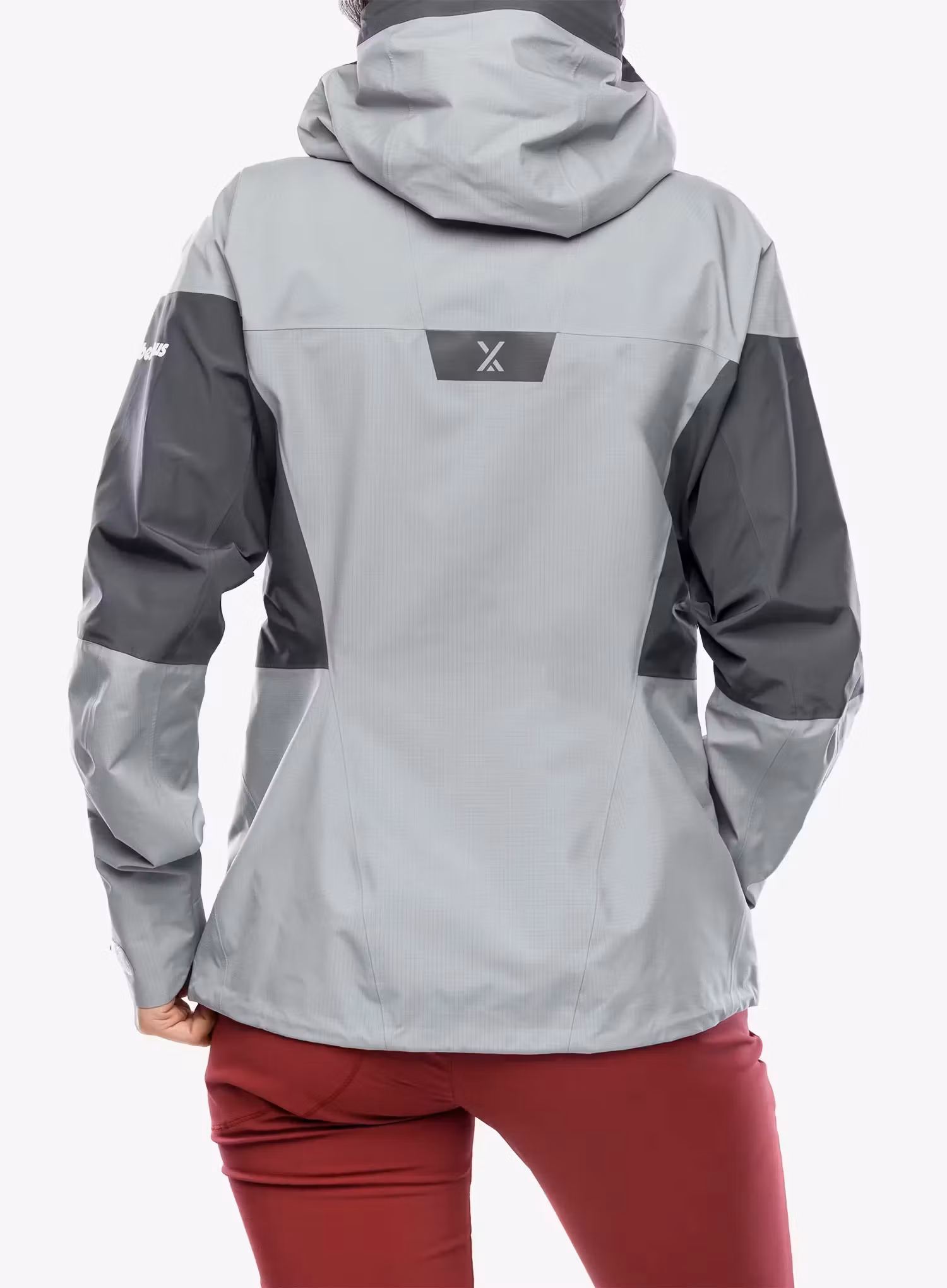 Dámská nepromokavá bunda s membránou Berghaus MTN Guide Alpine Pro Jacket - monument/grey pinstripe