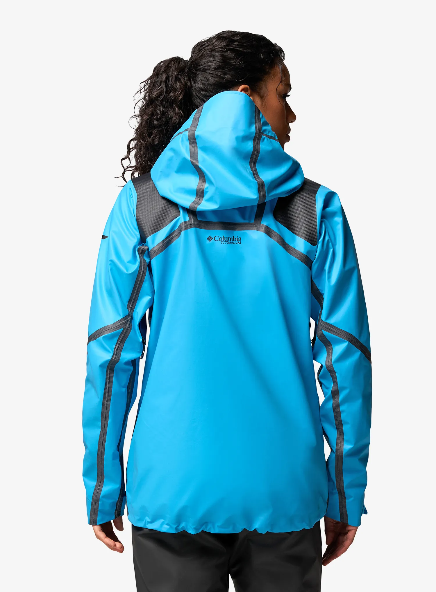 Dámská nepromokavá bunda s membránou Columbia Whistler Peak Shell - compass blue