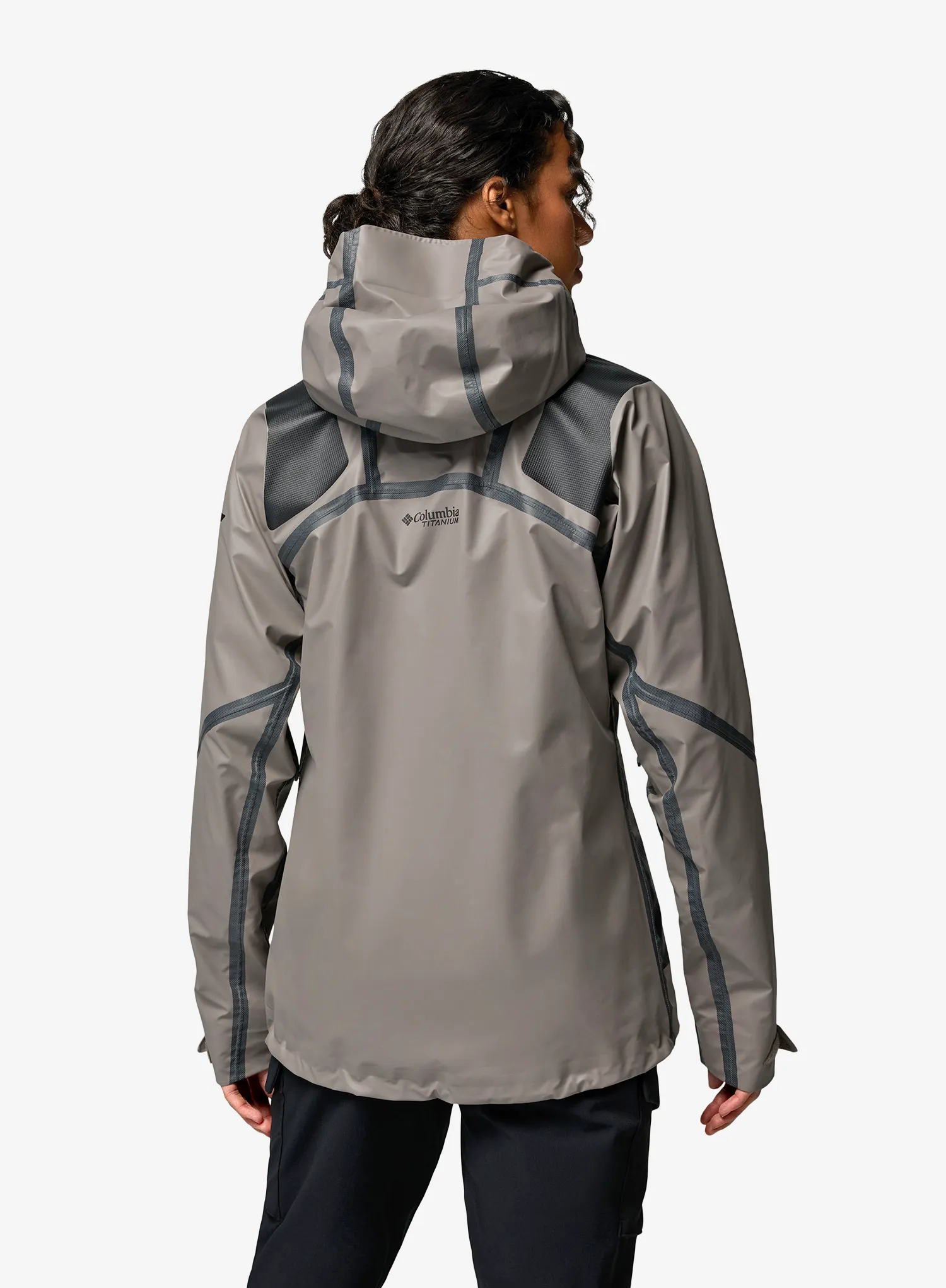 Dámská nepromokavá bunda s membránou Columbia Whistler Peak Shell - iron