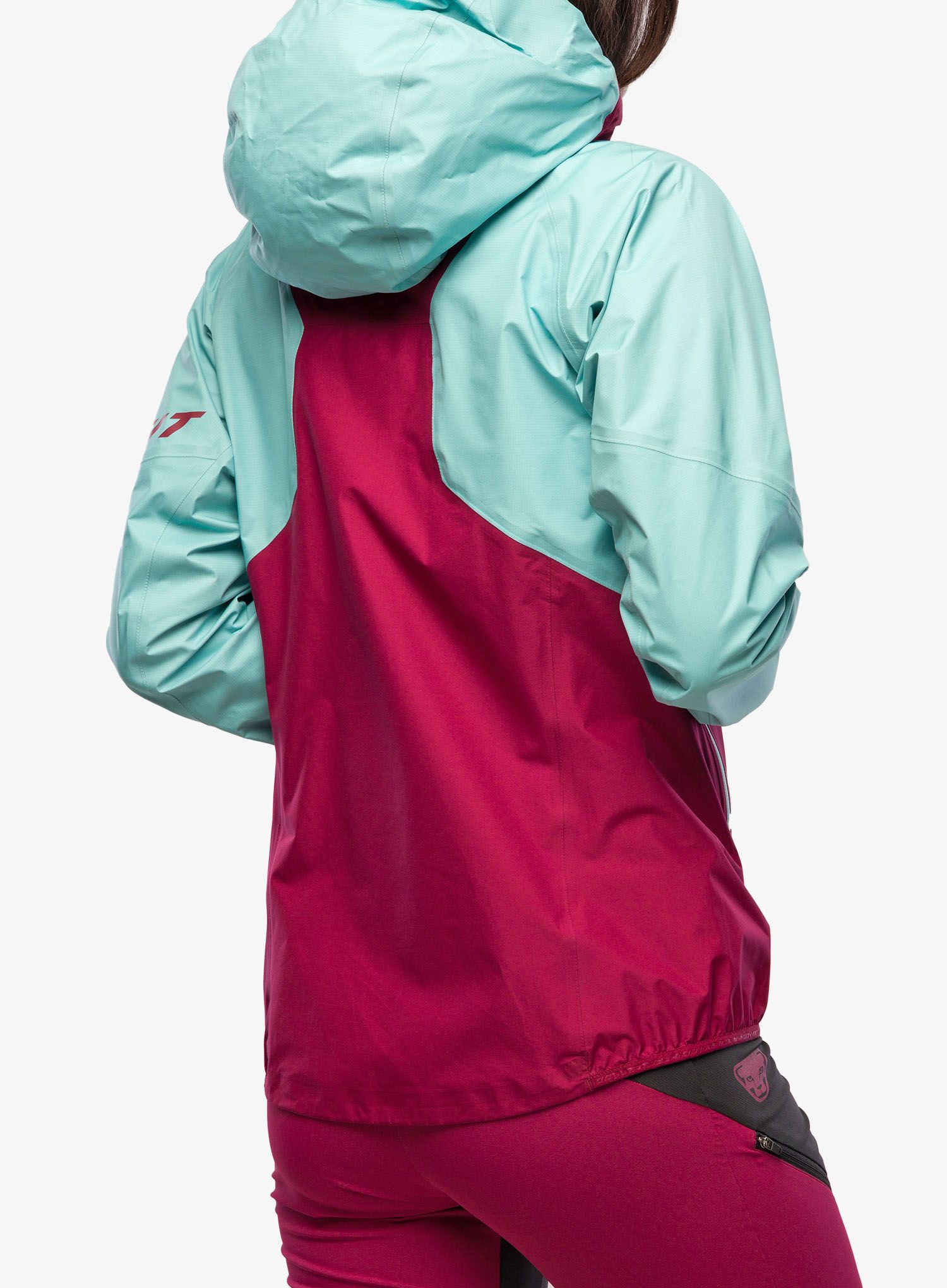 Dámská nepromokavá bunda s membránou Dynafit Transalper GTX Jacket  - marine blue/beet red