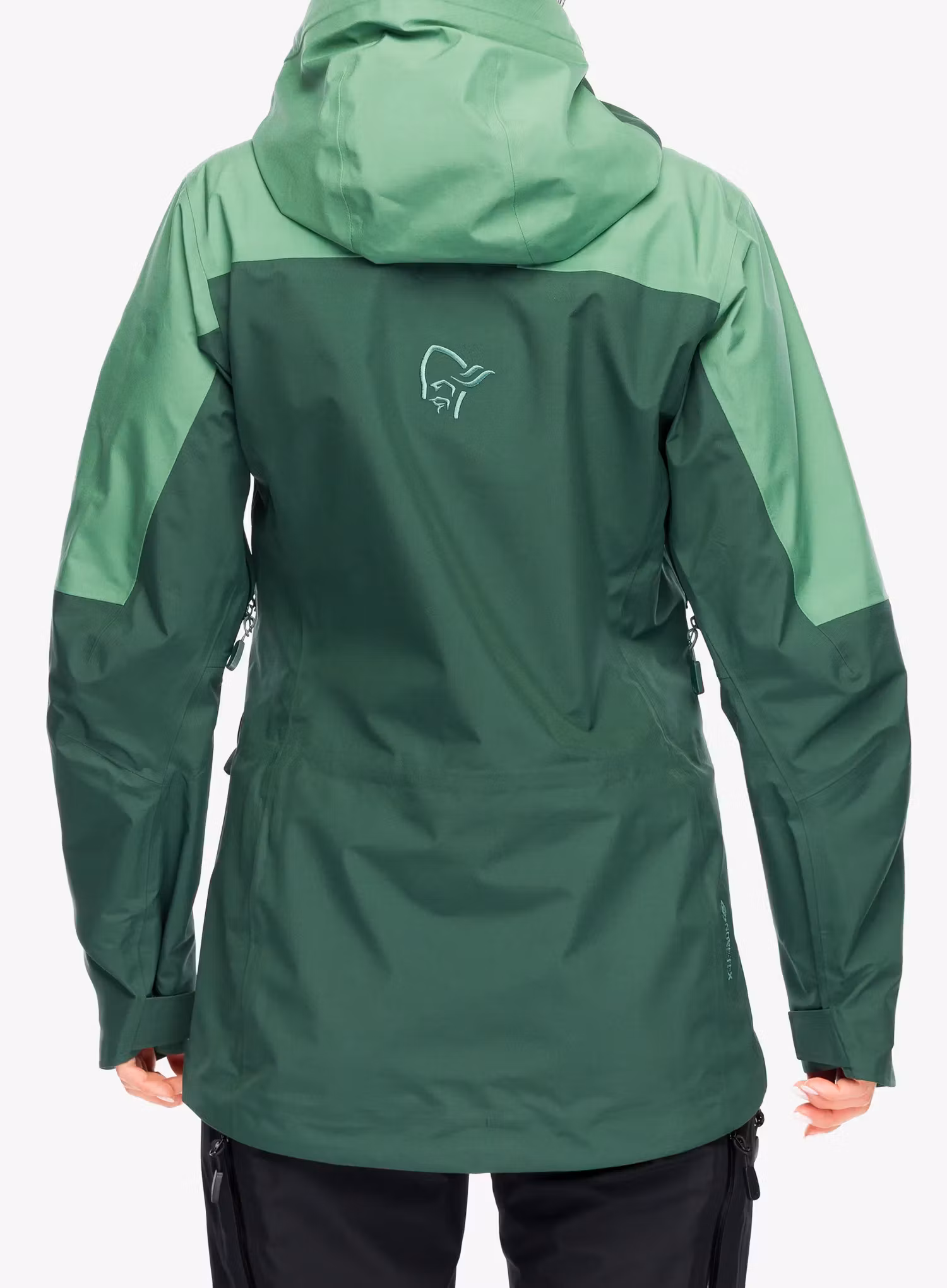 Dámská nepromokavá bunda s membránou Norrona Lofoten GORE-TEX Jacket - dark ivy
