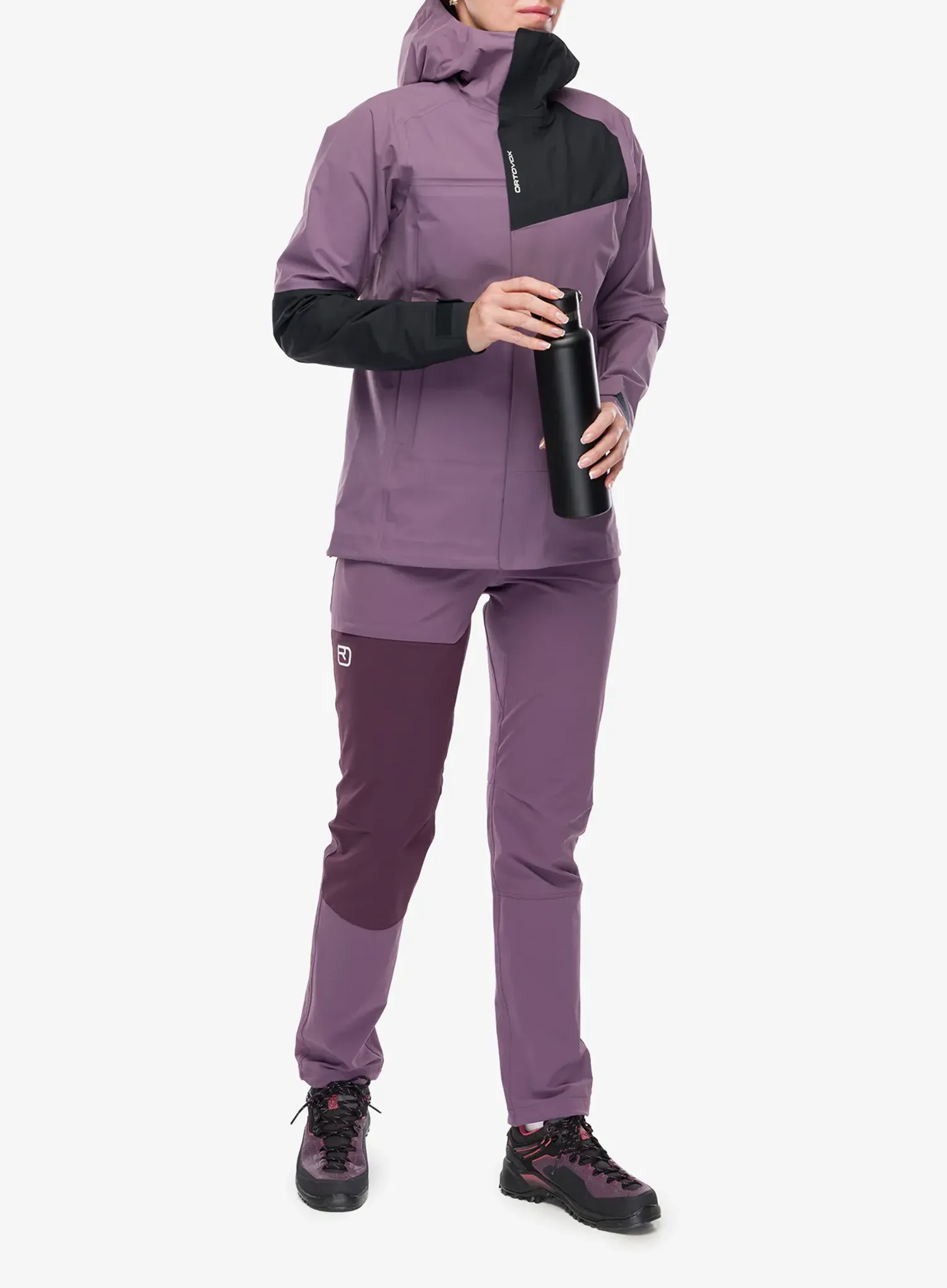 Dámská nepromokavá bunda s membránou Ortovox Seceda 3L Jacket - wild berry