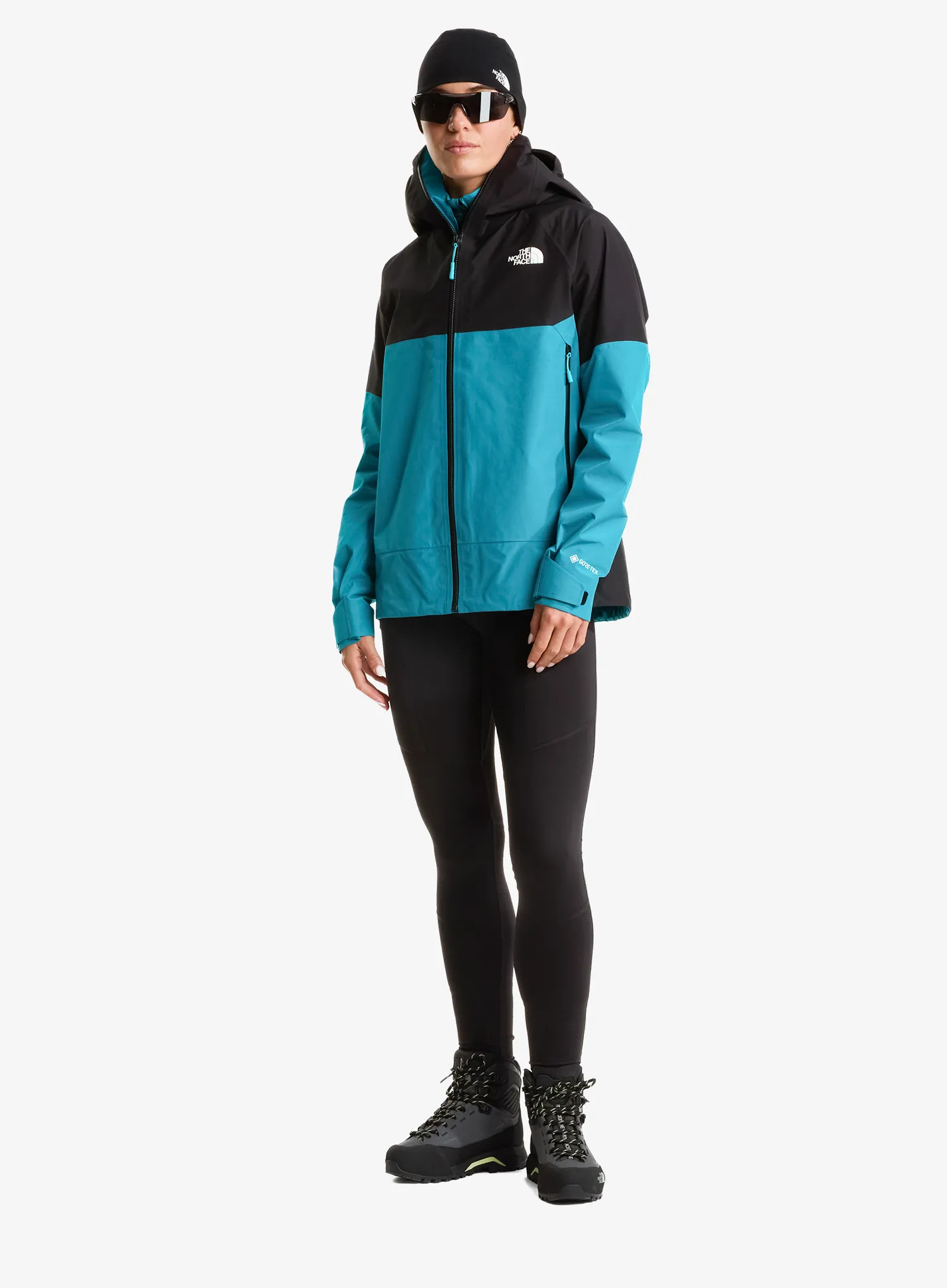Dámská nepromokavá bunda s membránou The North Face GTX Jazzi Jacket - deep teal/tnf black