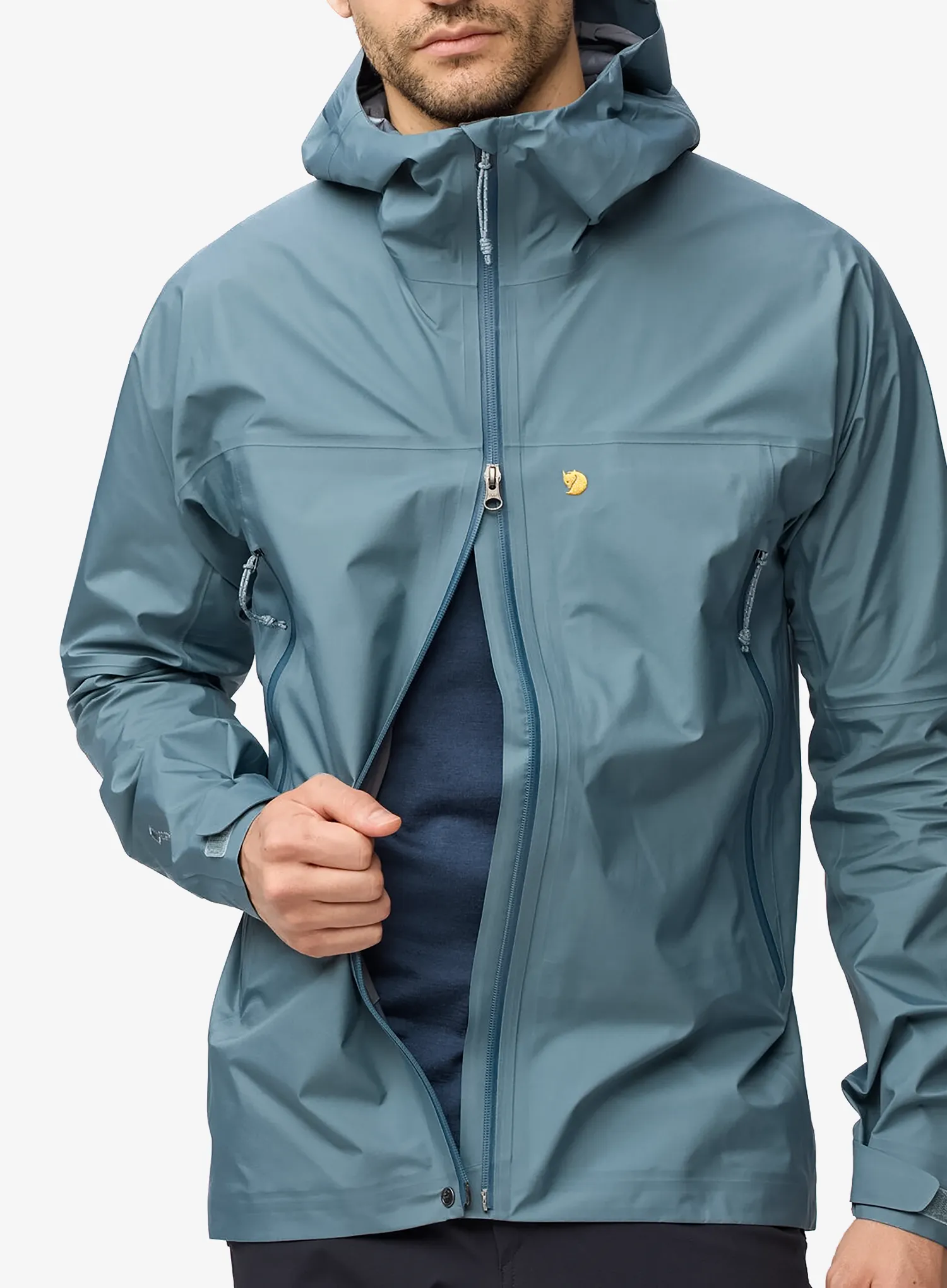 Bunda s membránou Fjallraven Bergtagen GTX lite Jacket - nimbus blue