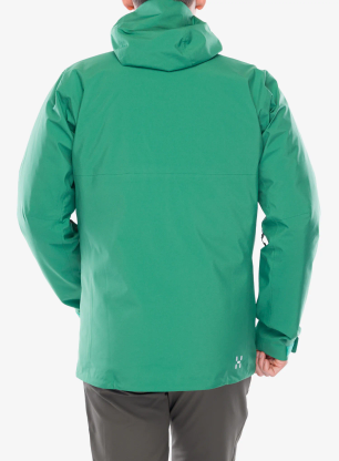 Bunda s membránou Haglofs Front Proof Jacket - dk jelly green