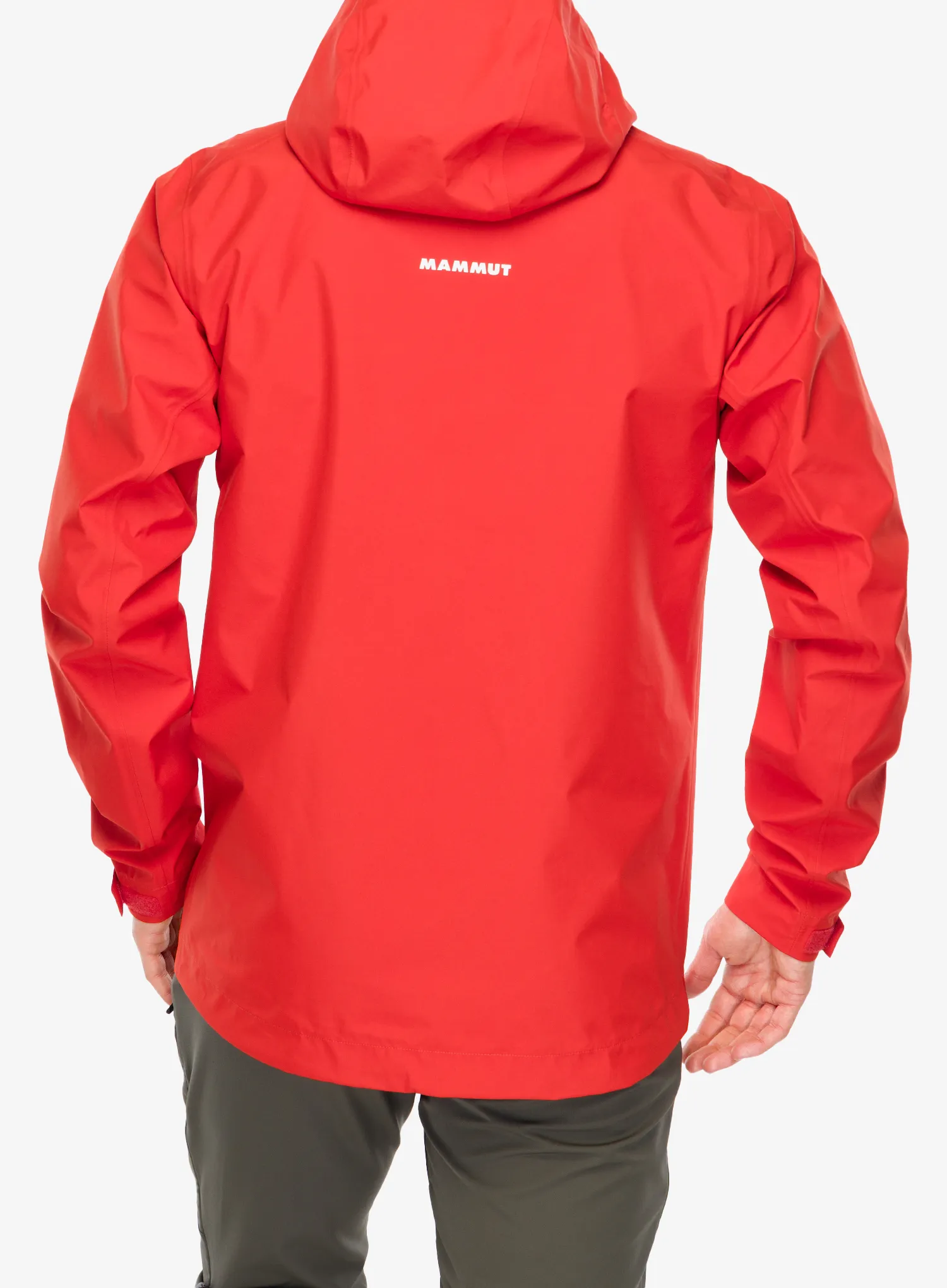 Bunda s membránou Mammut Crater Light HS Hooded Jacket - mammut red