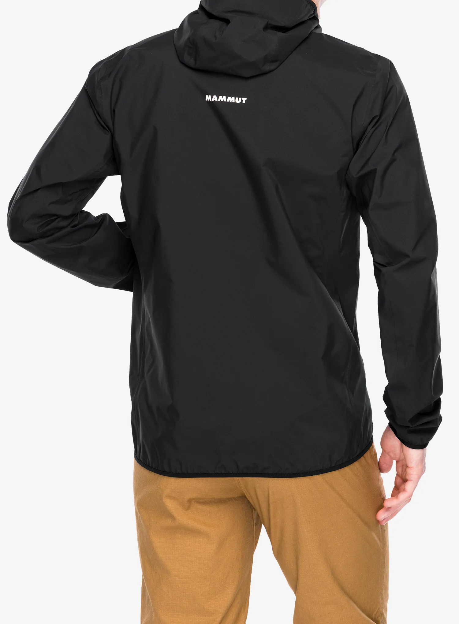 Bunda s membránou Mammut Ducan Light HS Hooded Jacket - black