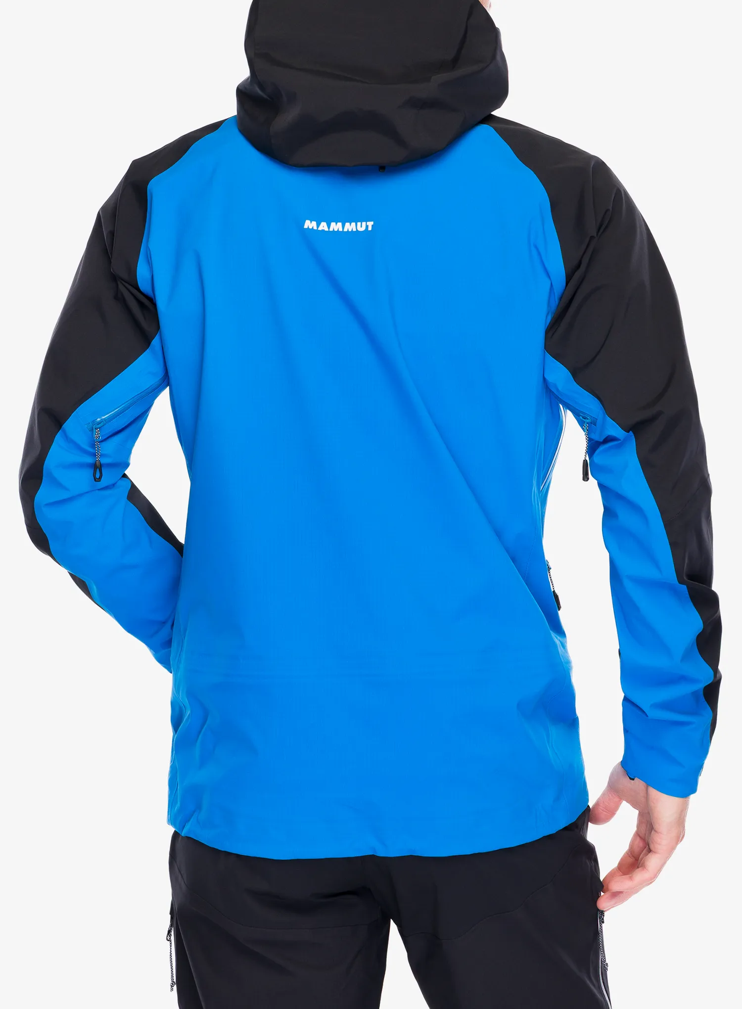 Bunda s membránou Mammut Taiss Pro HS Hooded Jacket - glacier blue/black