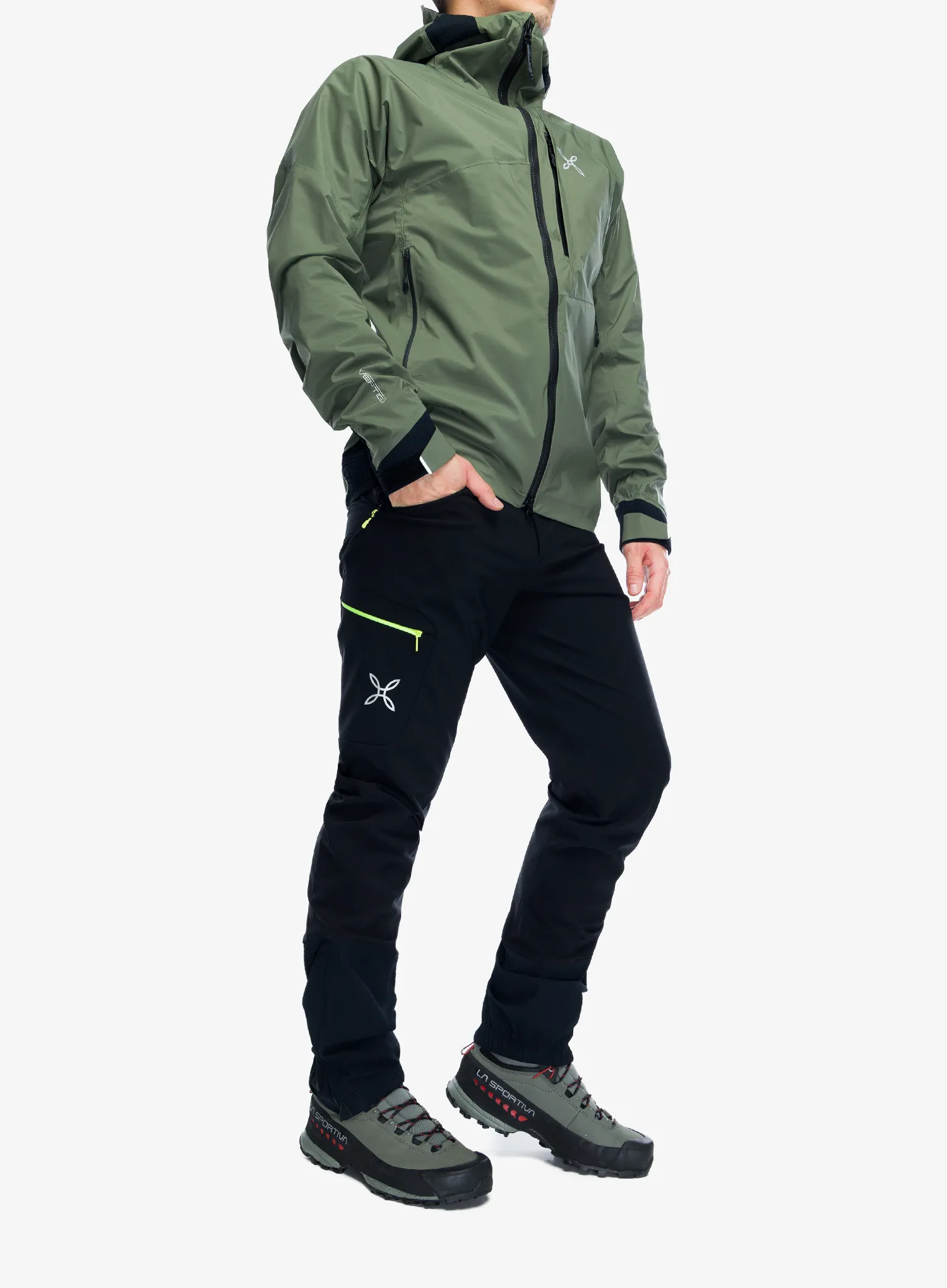 Bunda s membránou Montura Vertigo 3L Jacket - sage green