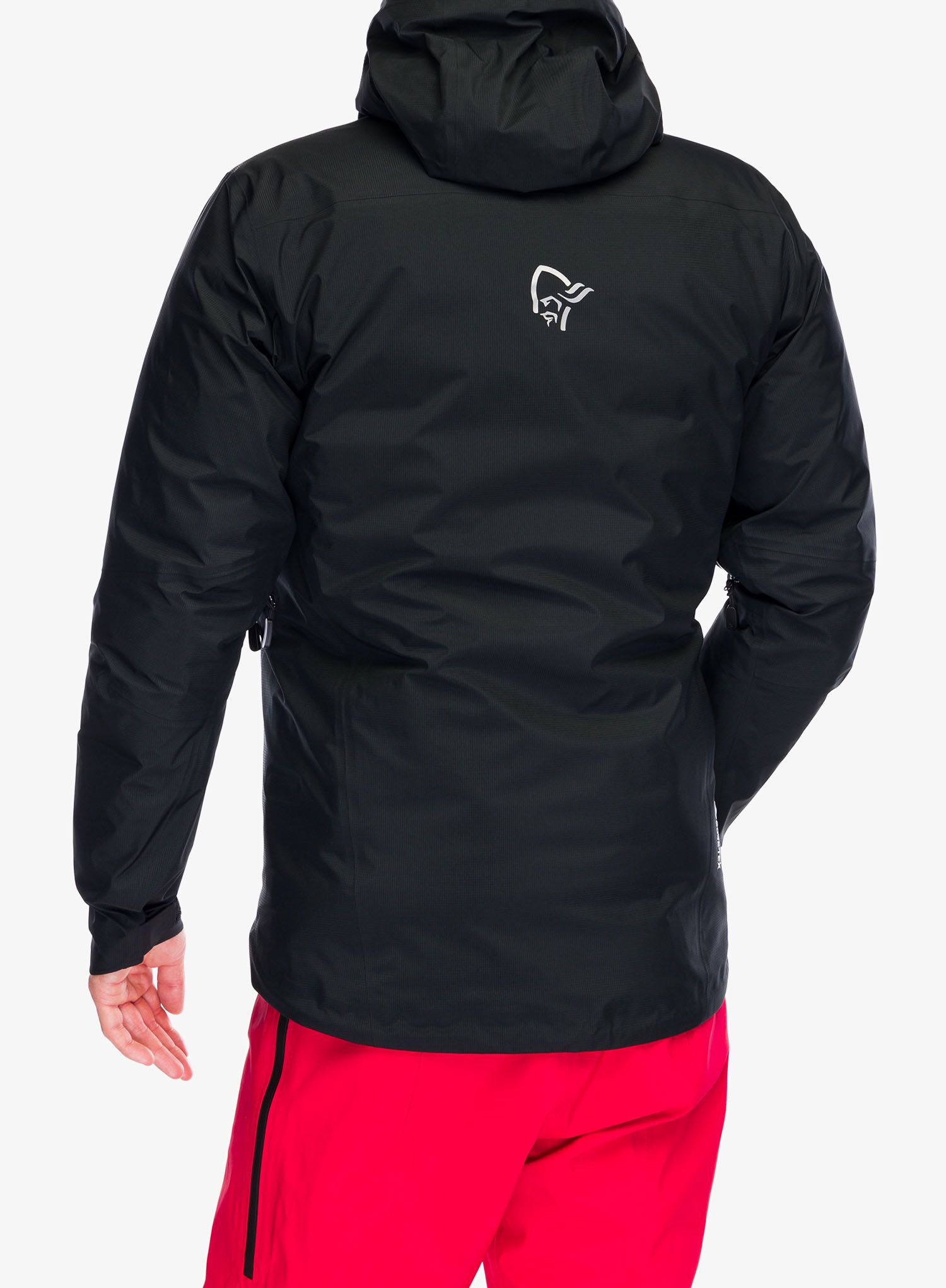 Bunda s membránou Norrona Falketind GORE-TEX Jacket - caviar