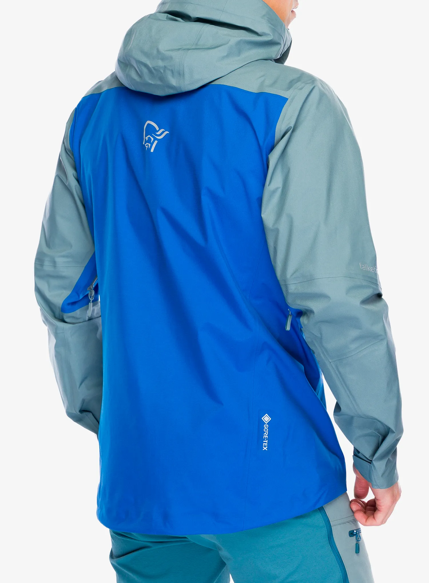 Bunda s membránou Norrona Falketind GORE-TEX Jacket - skydiver
