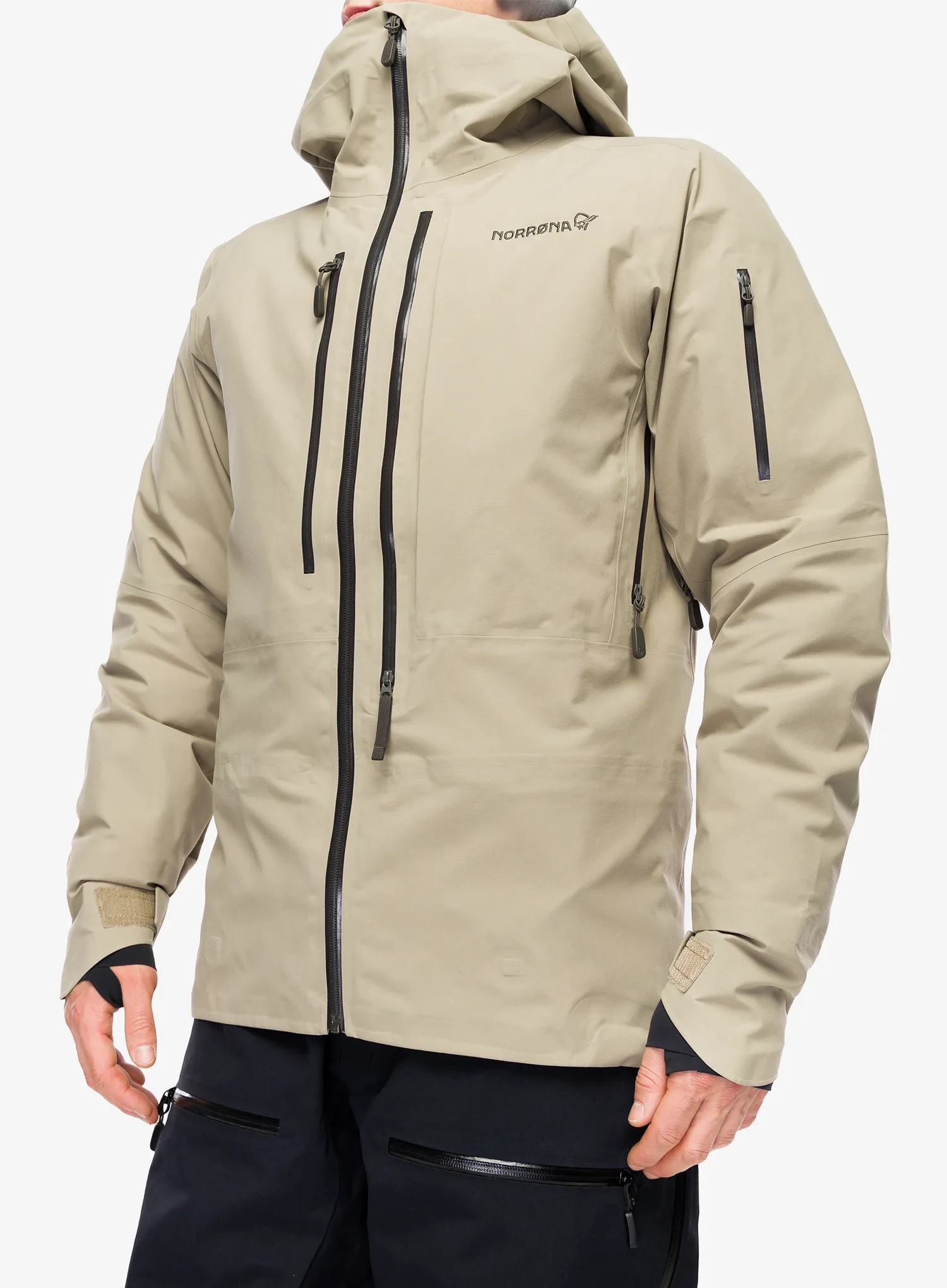 Bunda s membránou Norrona Lofoten GORE-TEX Pro Jacket - winter twig