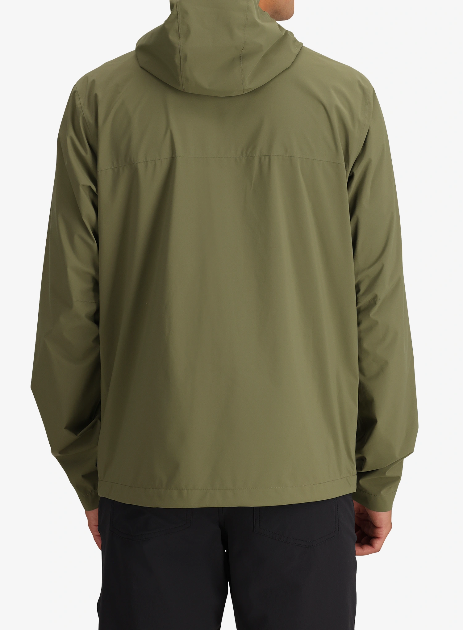 Bunda s membránou Outdoor Research Stratoburst Stretch Rain Jacket - ranger green
