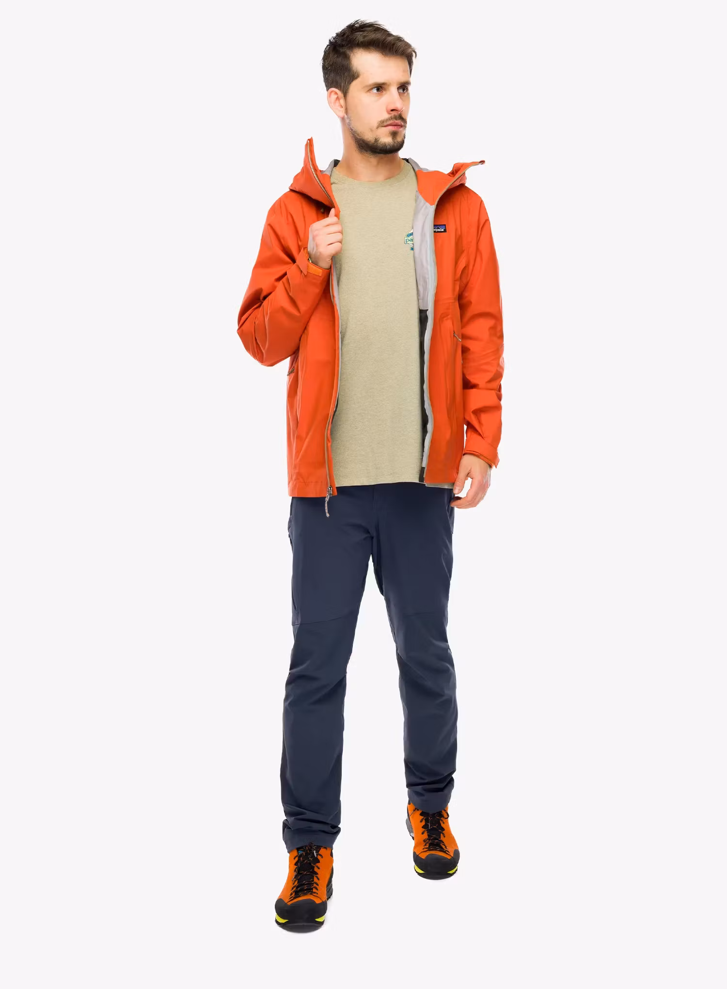Bunda s membránou Patagonia Granite Crest Jacket - coal orange