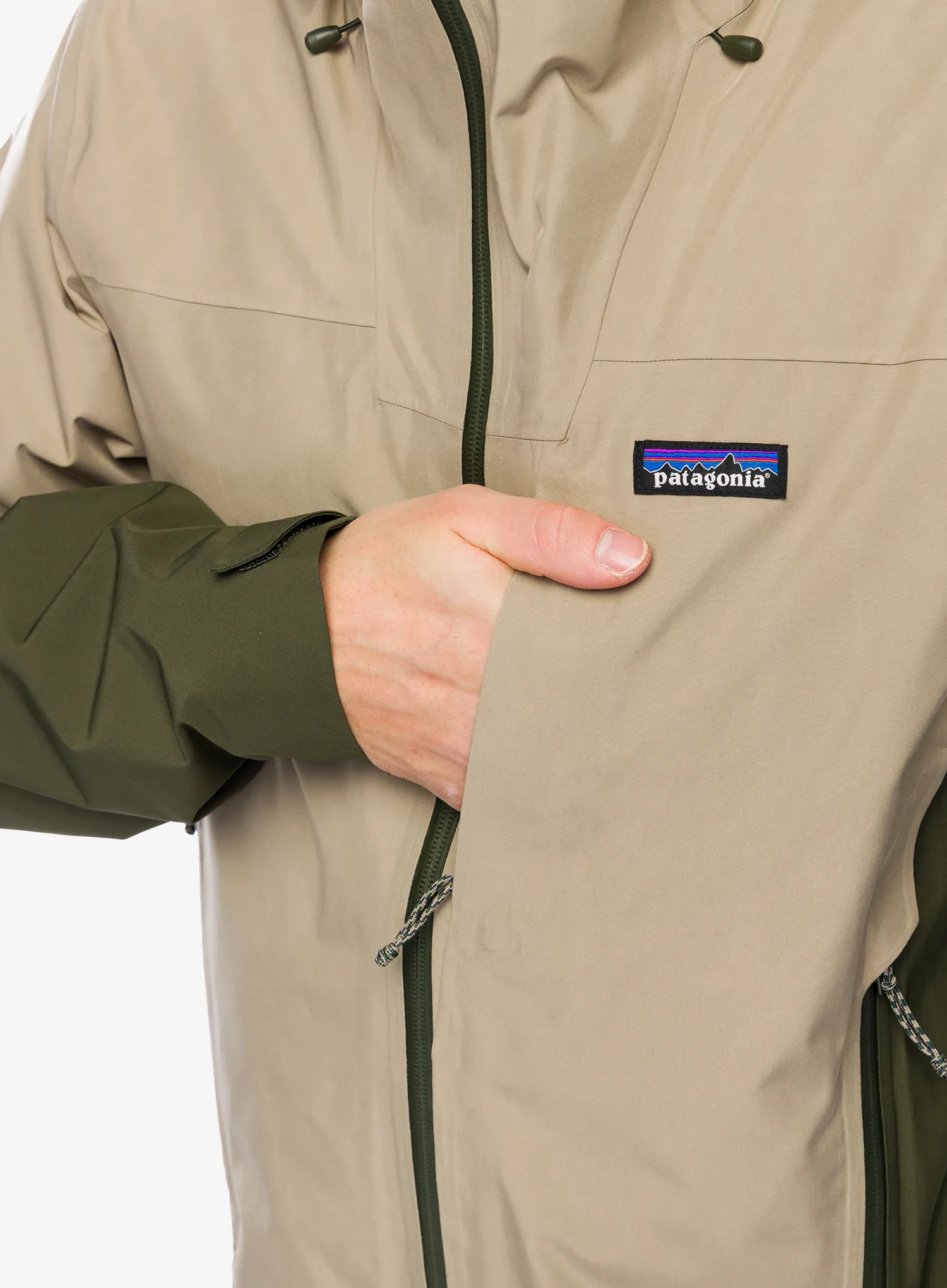 Bunda s membránou Patagonia Storm Shift Jacket - seabird grey