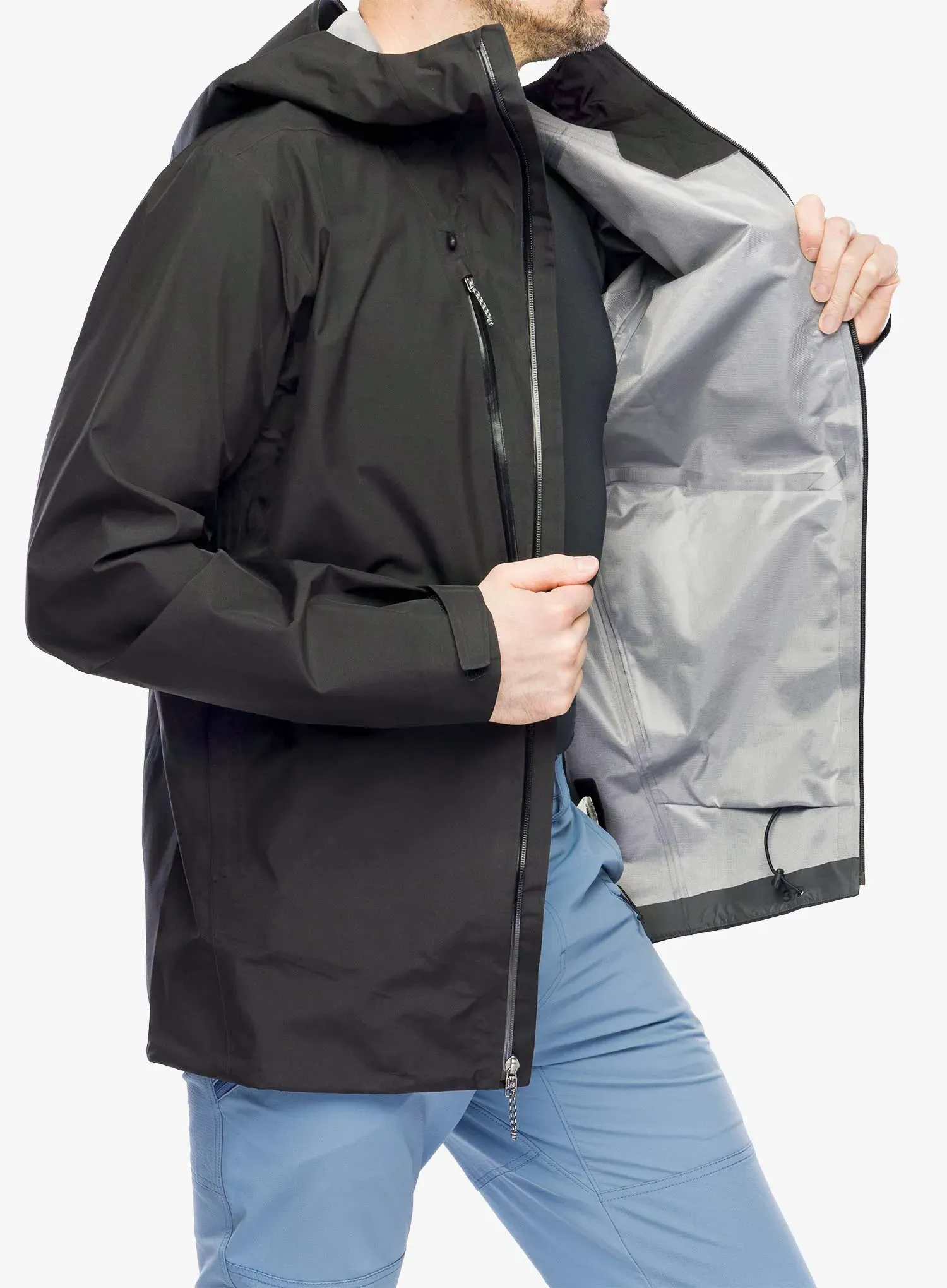 Bunda s membránou Patagonia Triolet Jkt - black