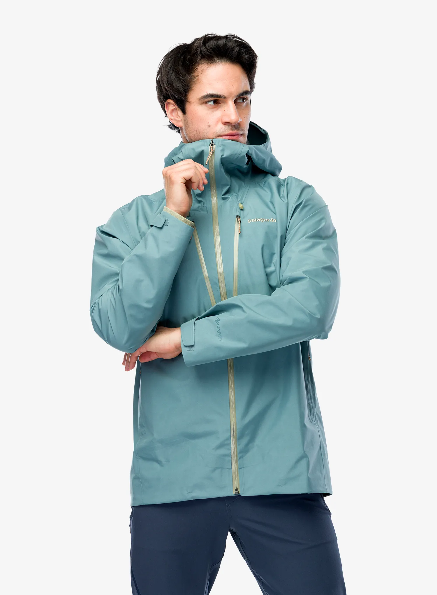 Bunda s membránou Patagonia Triolet Jkt - blue sage