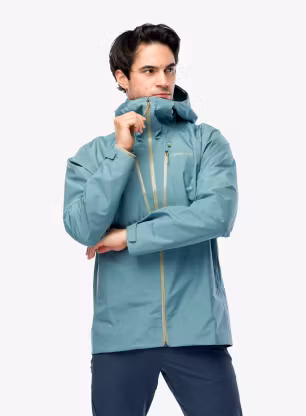 Bunda s membránou Patagonia Triolet Jkt - blue sage