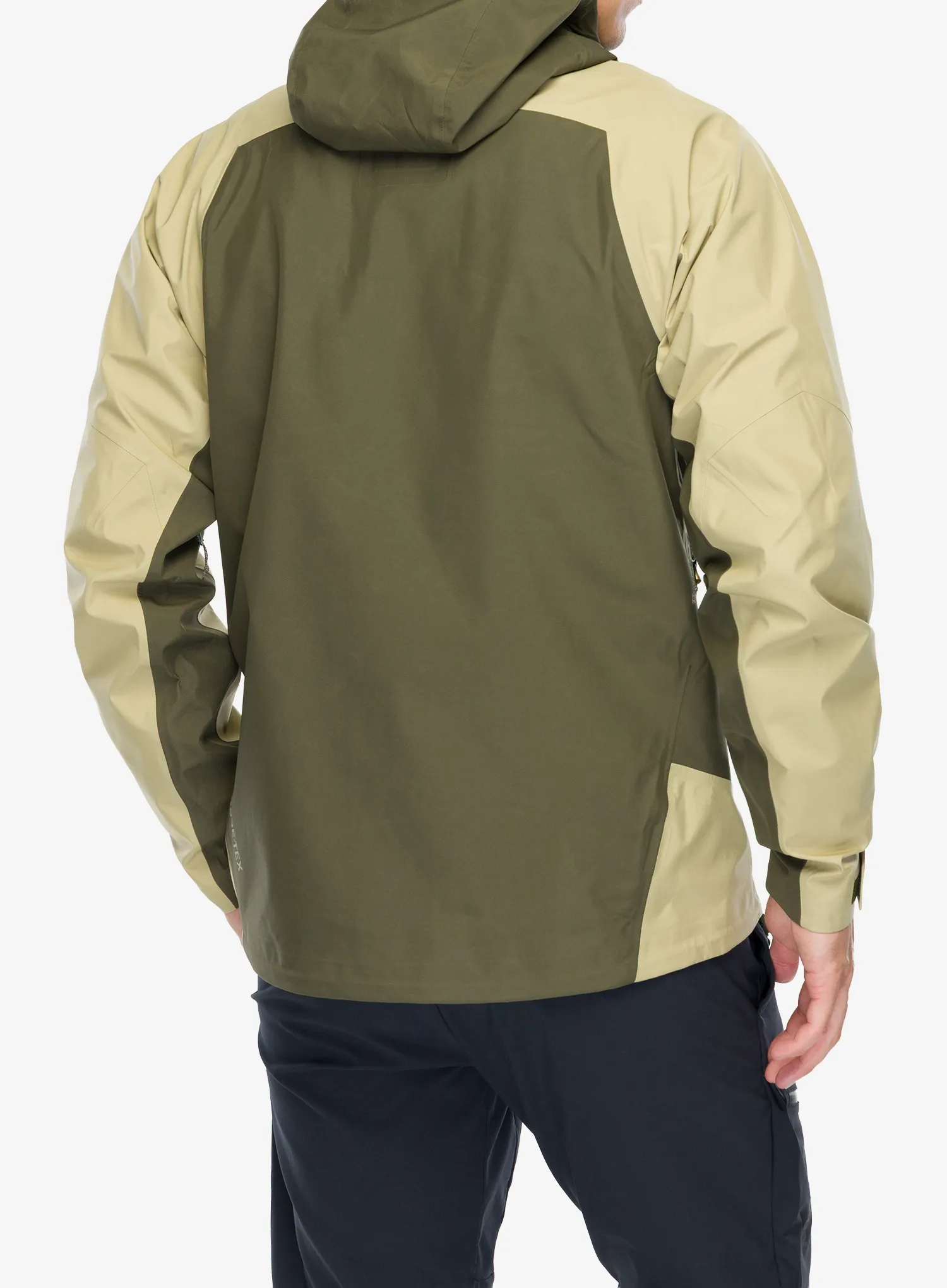 Bunda s membránou Salomon Outline 3L GTX Shell - grape leaf/gray green